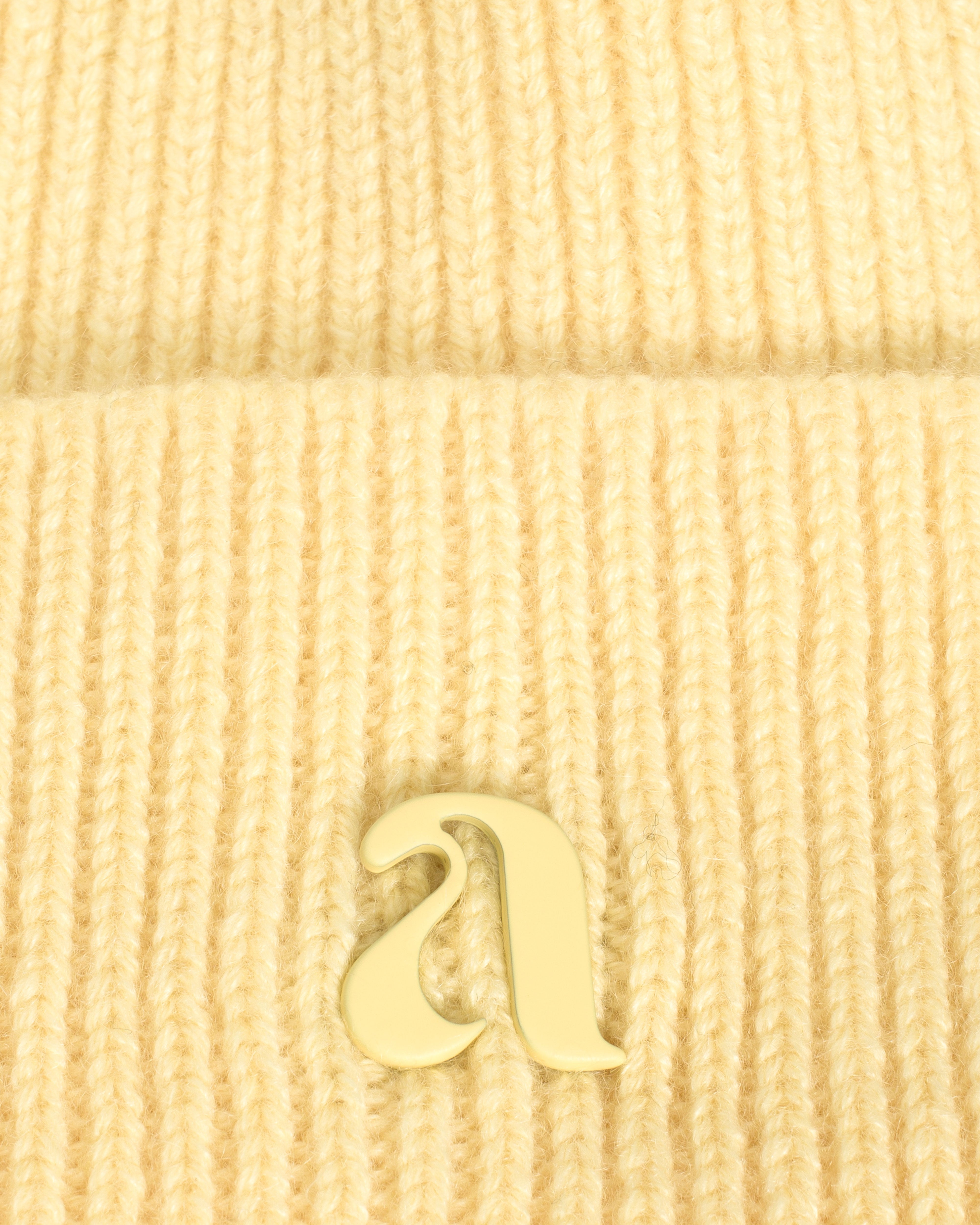 Vinni beanie 100% cashmere Pineapple ice