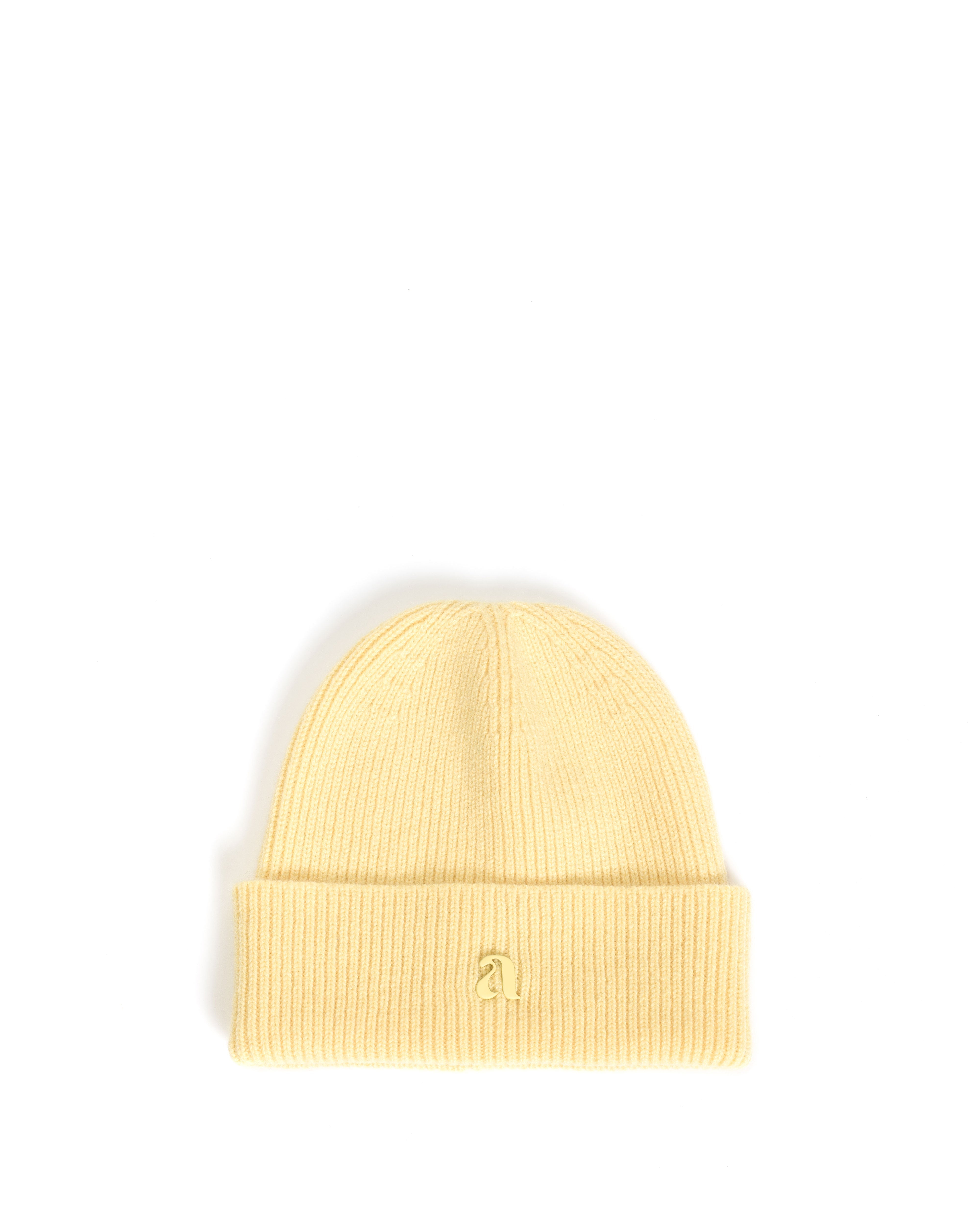 Vinni beanie 100% cashmere Pineapple ice