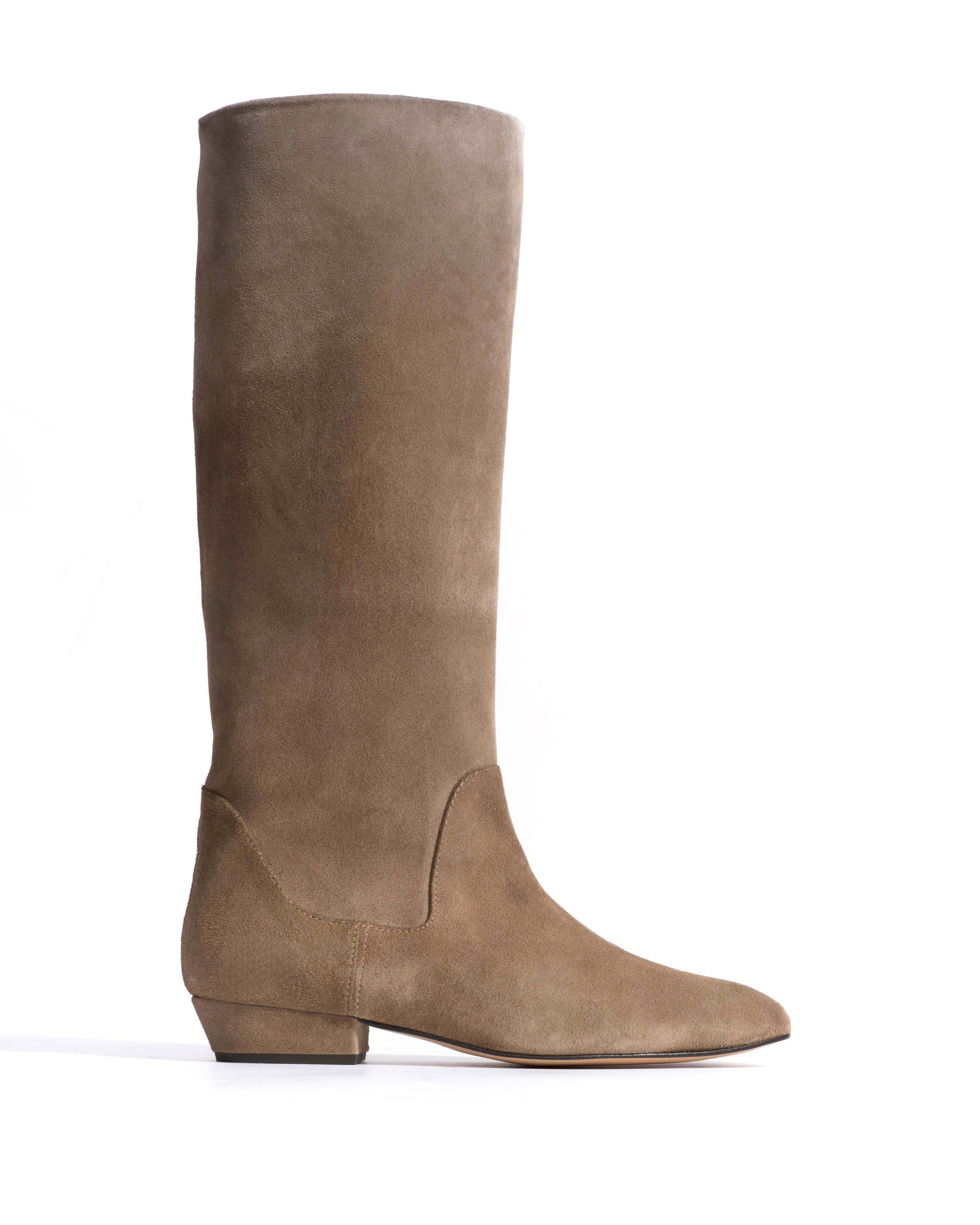 Valle 20 Calf suede Mushroom - Anonymous Copenhagen Shoes