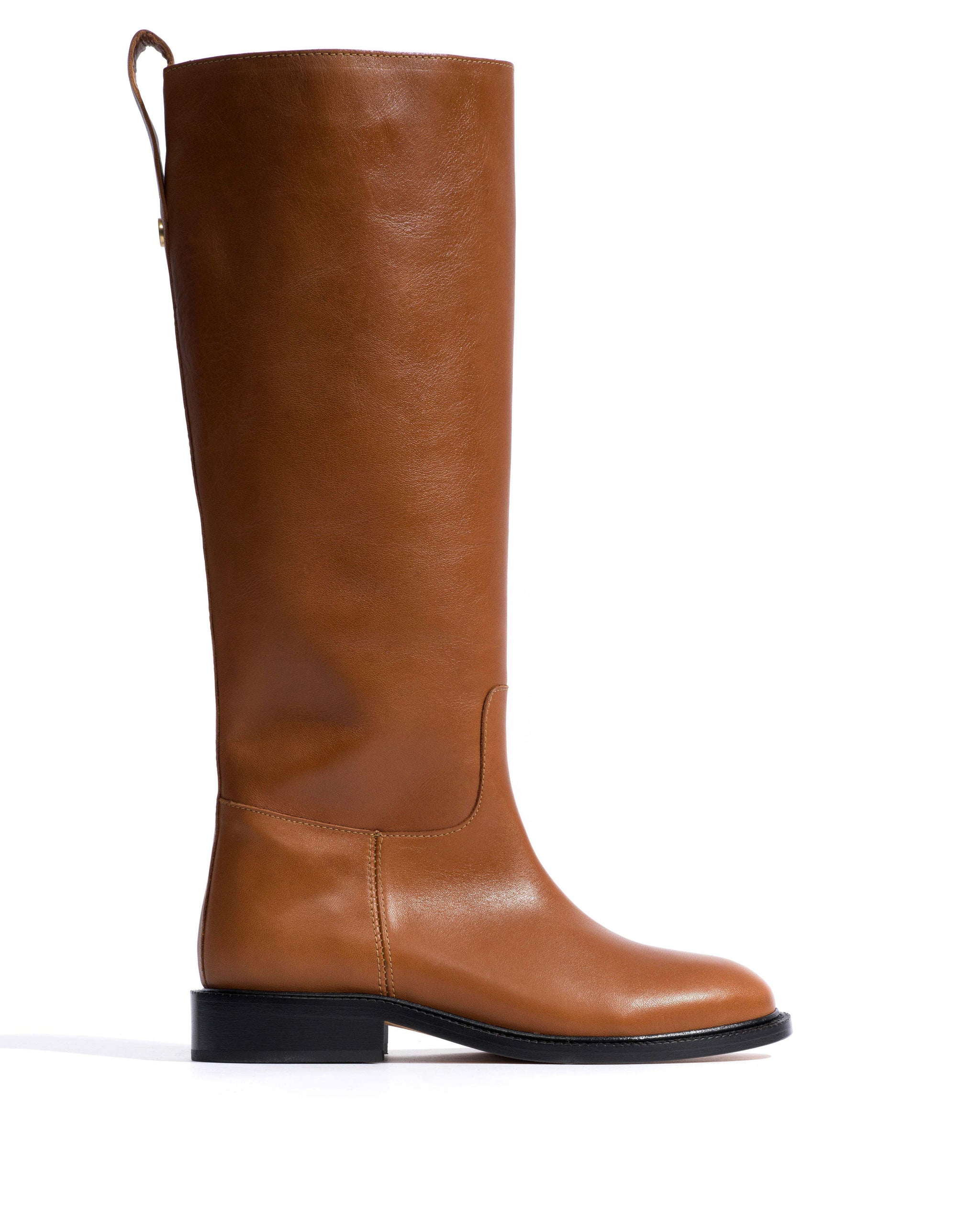 Semih Vegetal soft calf Cinnamon - Anonymous Copenhagen High shaft boots