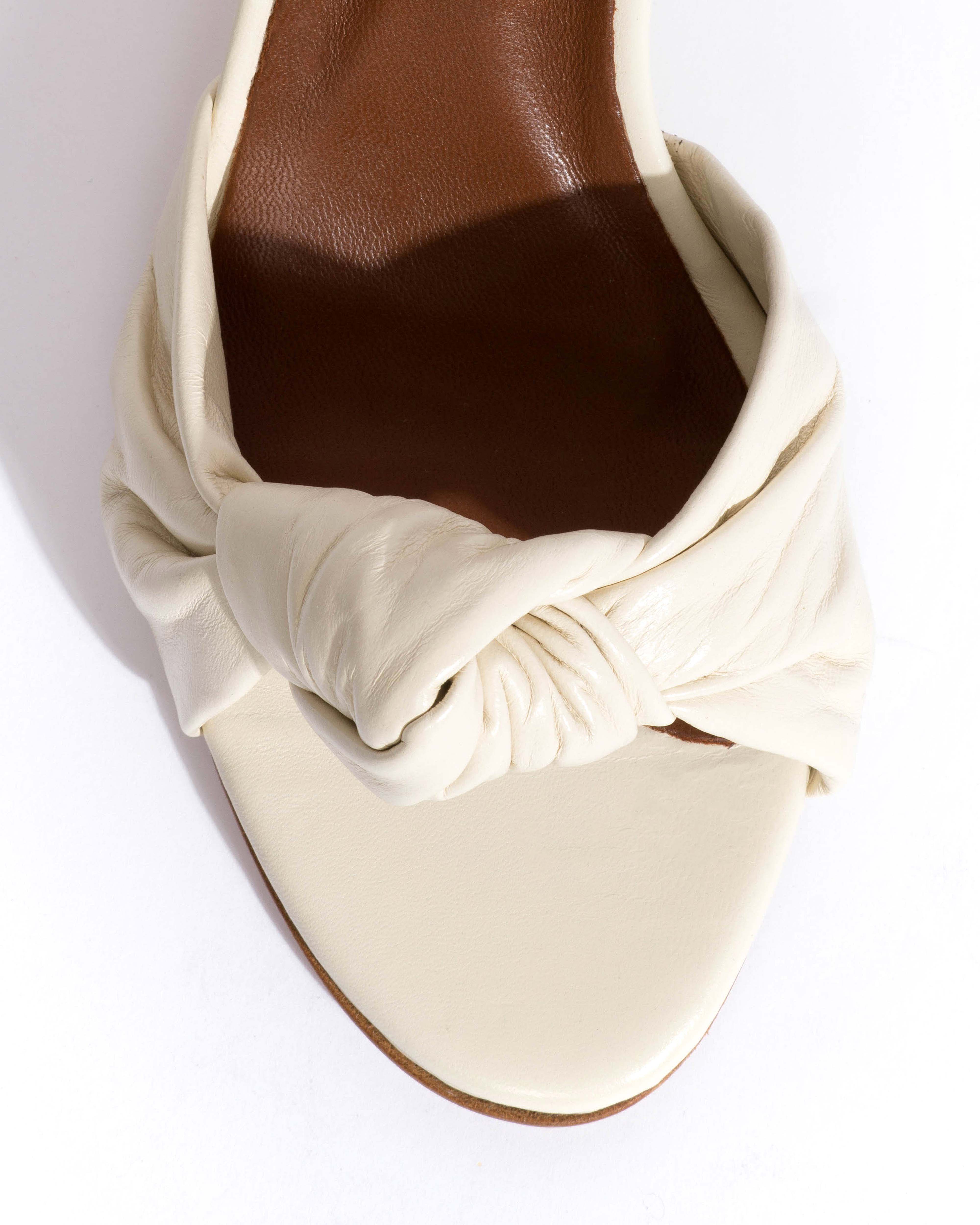 Aliza 75 Shiny lamb White sand