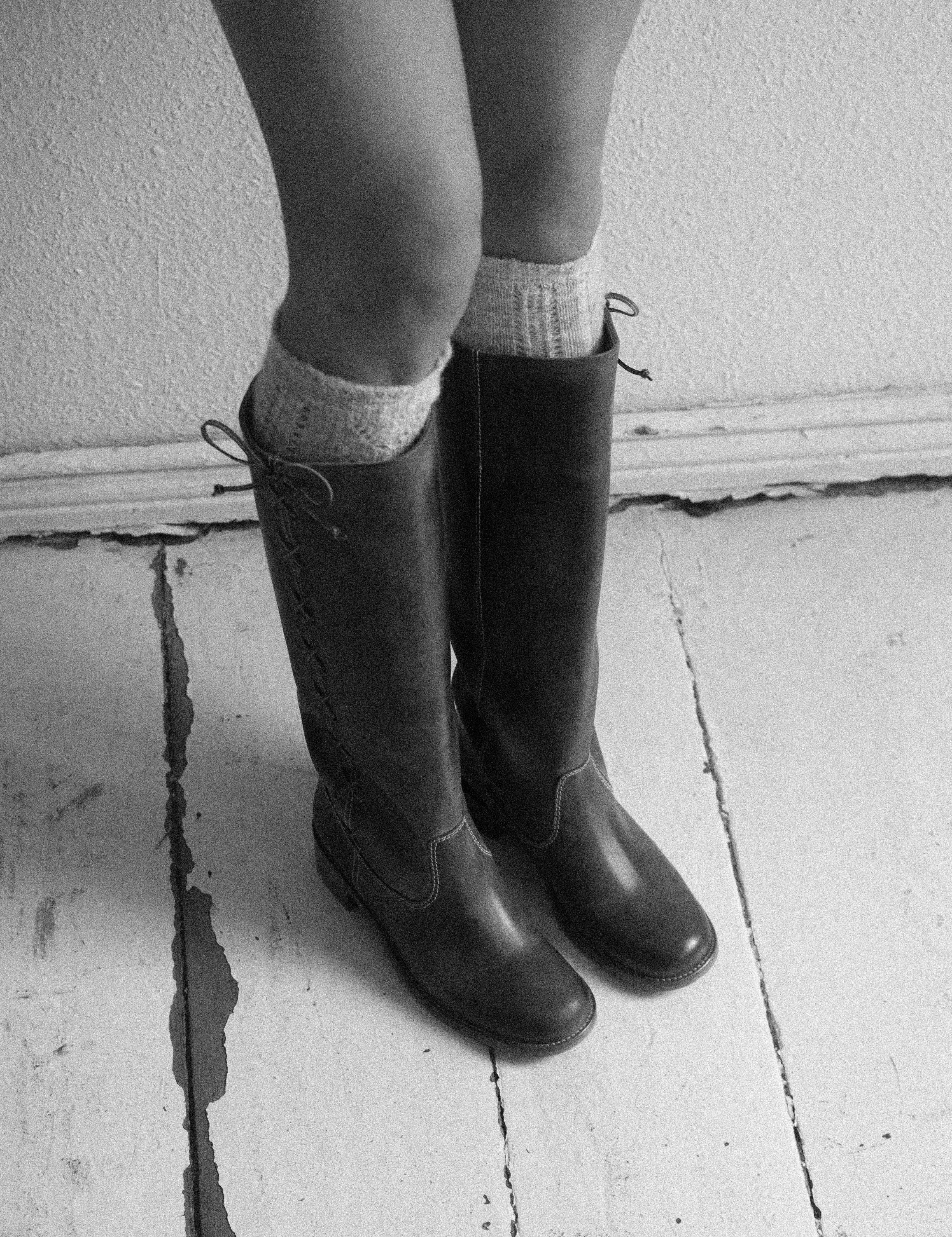 Dico Ann Side laces Escovado Dark tan