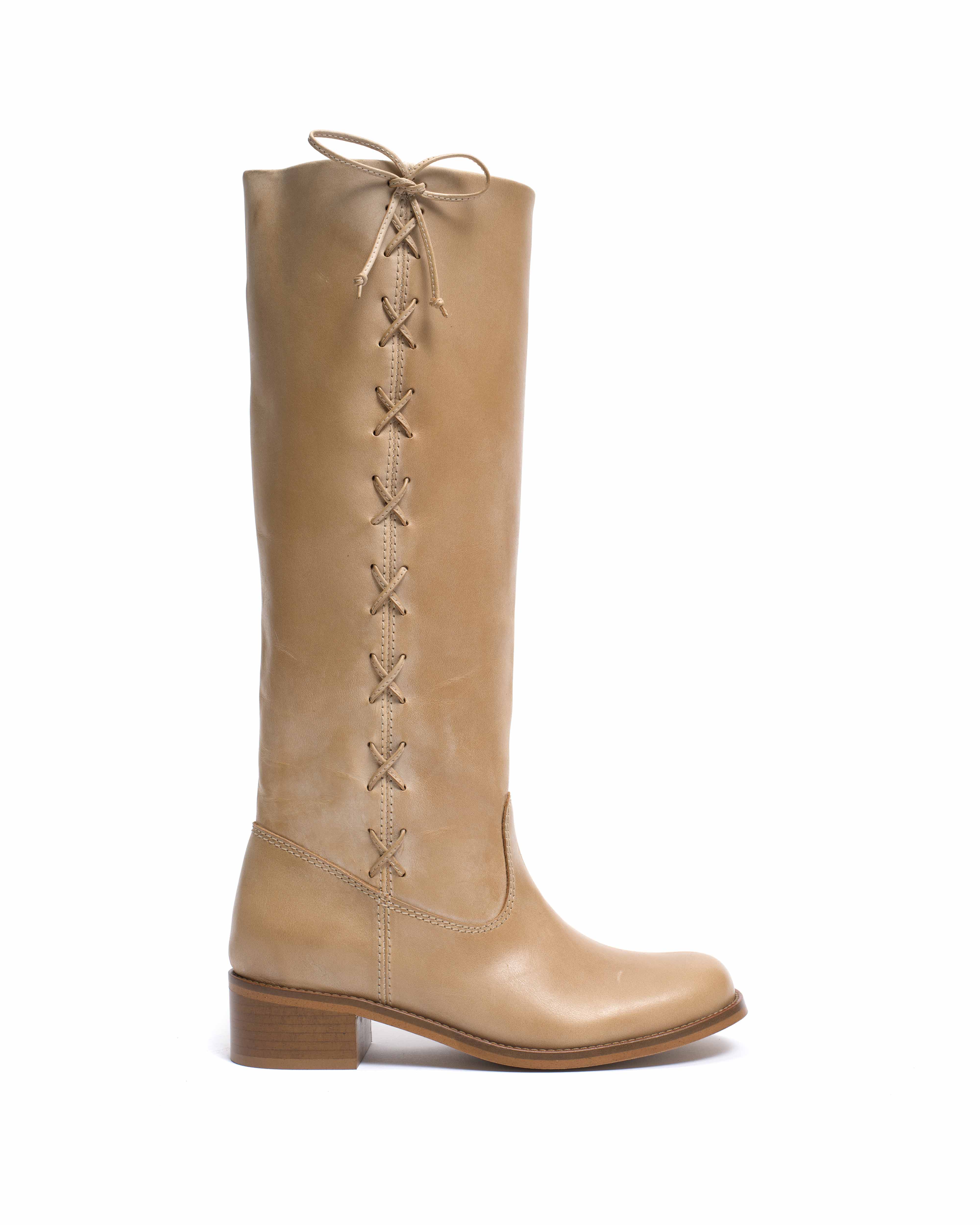 Dico Ann Side laces Escovado Light tan