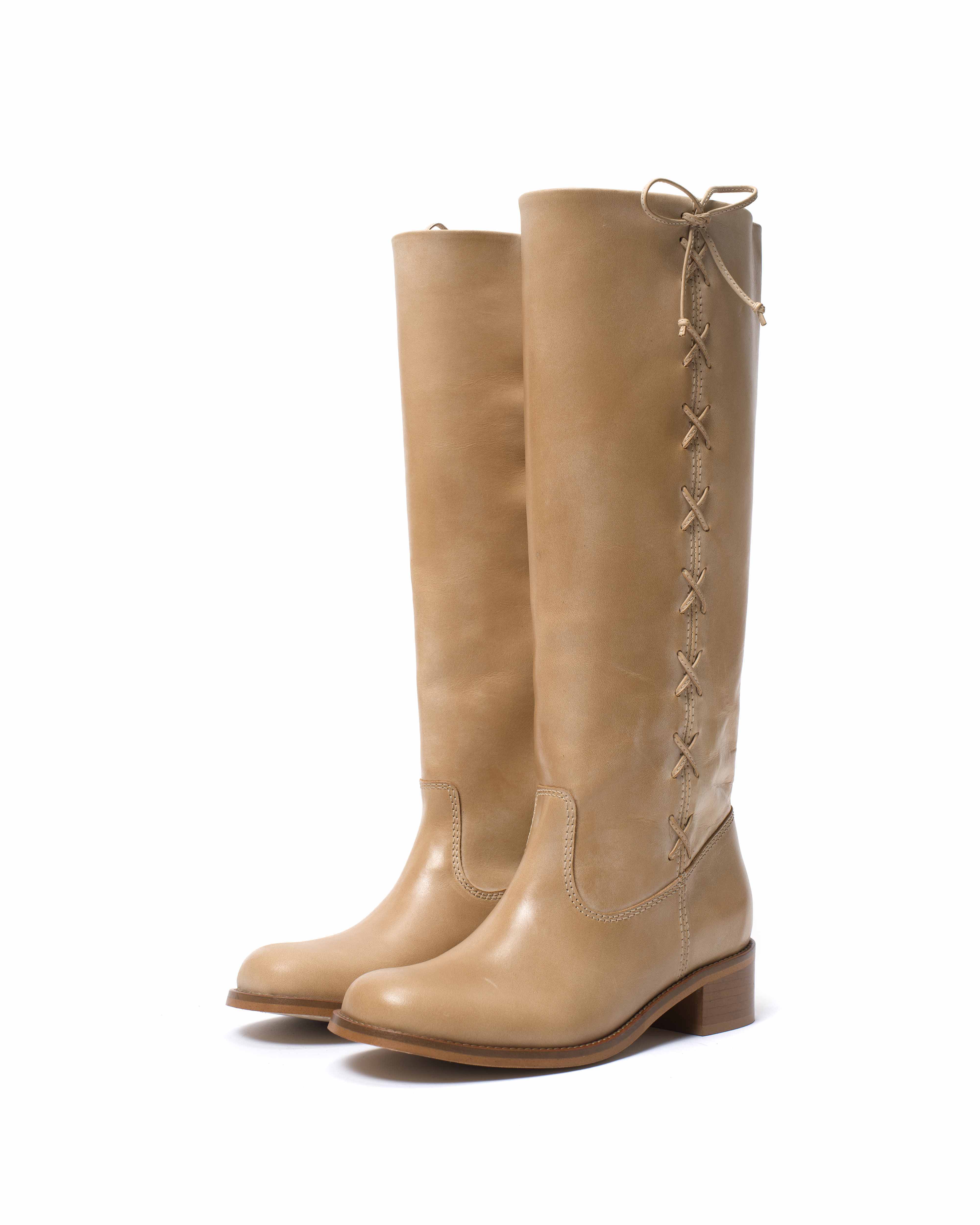 Dico Ann Side laces Escovado Light tan