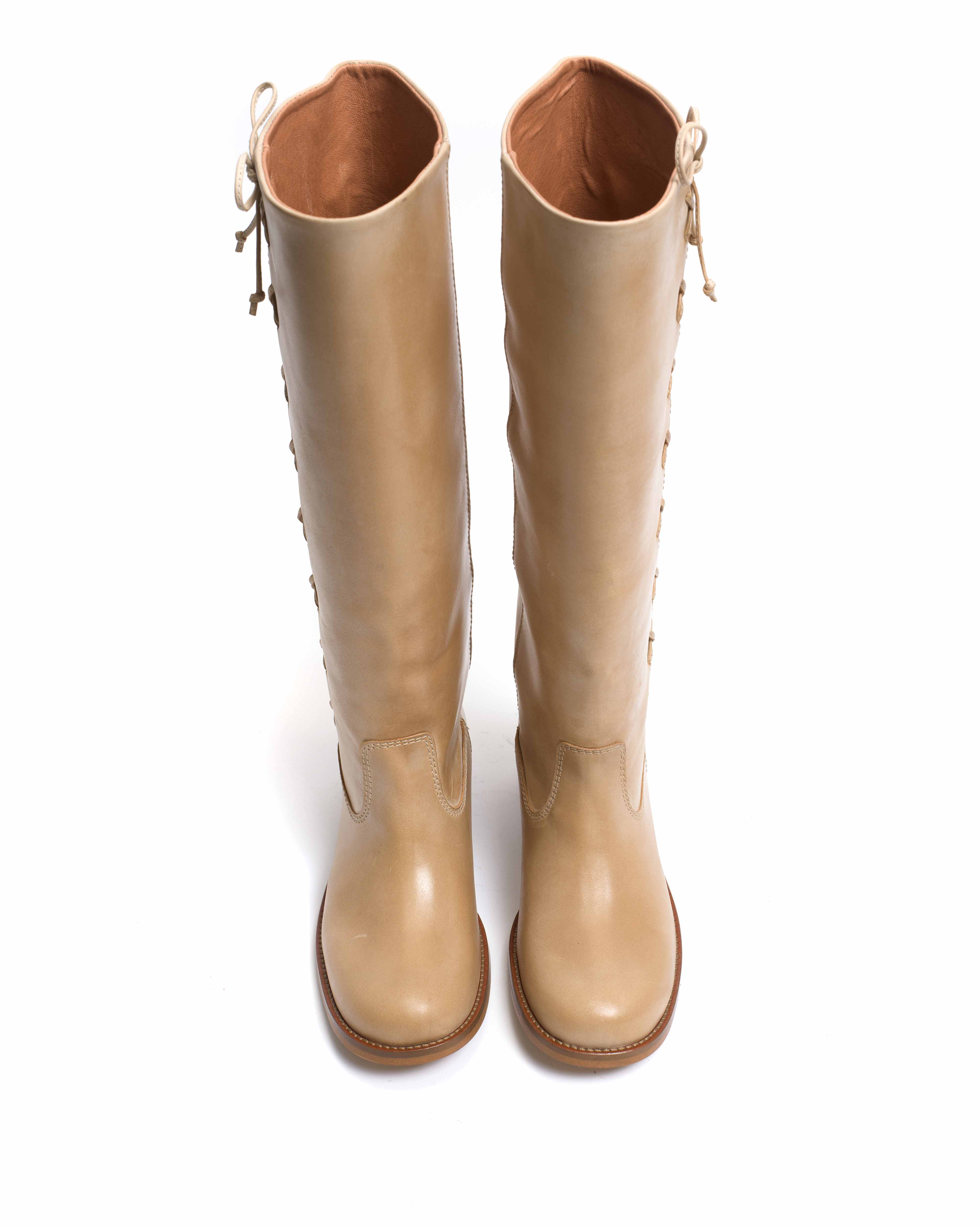 Dico Ann Side laces Escovado Light tan