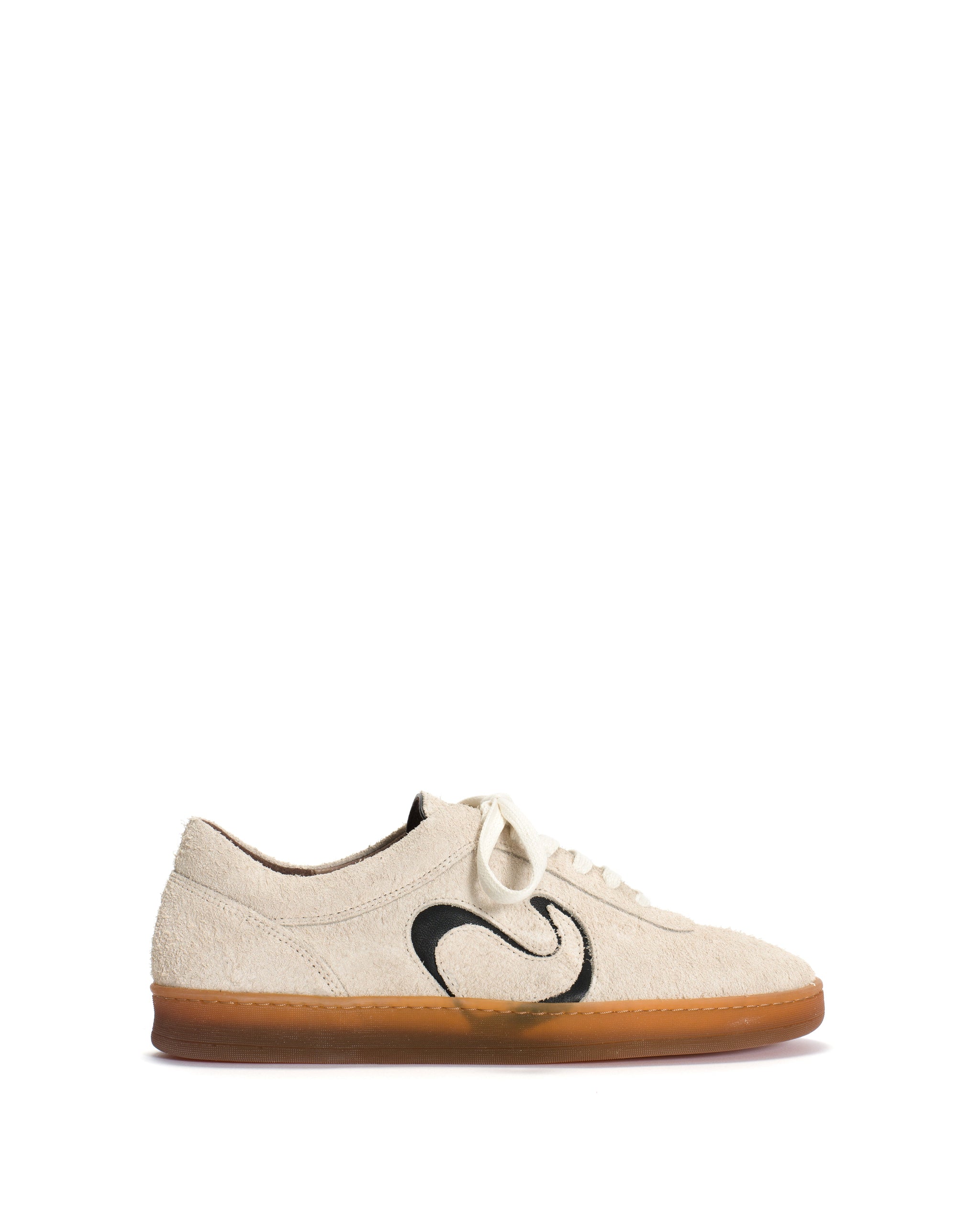 Blaire hevea Plushed calf suede Vanilla cream - Anonymous Copenhagen