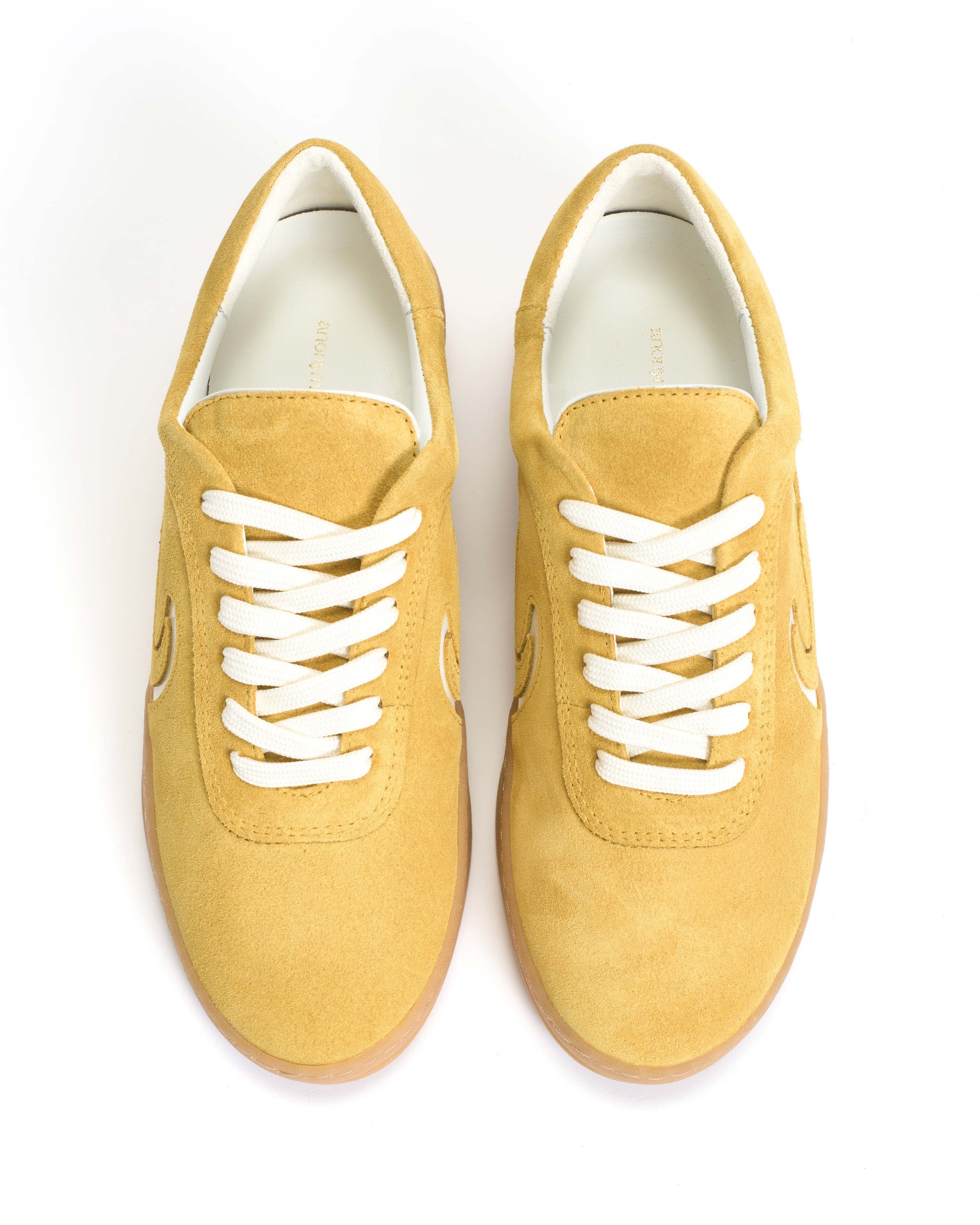 Blaire Calf suede & polished soft calf Pineapple ice & sand white - Anonymous Copenhagen