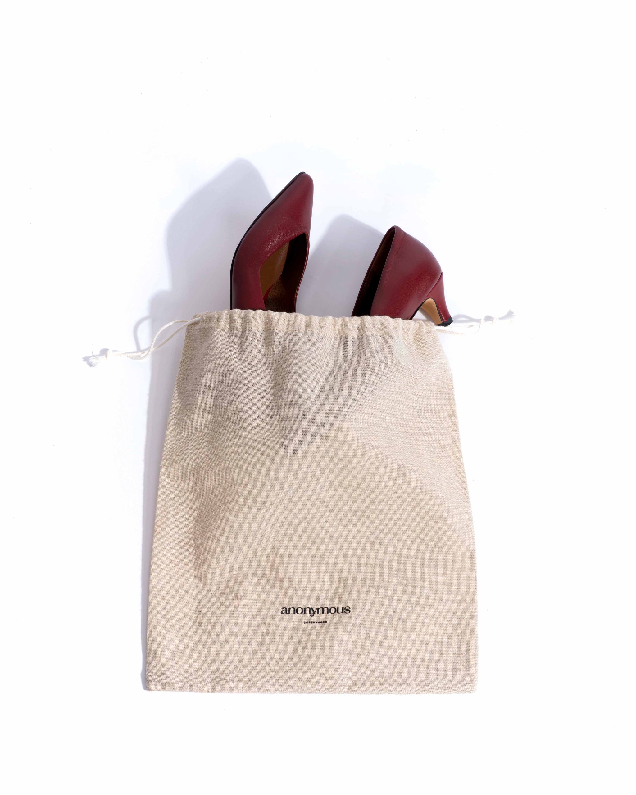 Petite dust bag Recycled cotton Natural - Anonymous Copenhagen Cotton shopper
