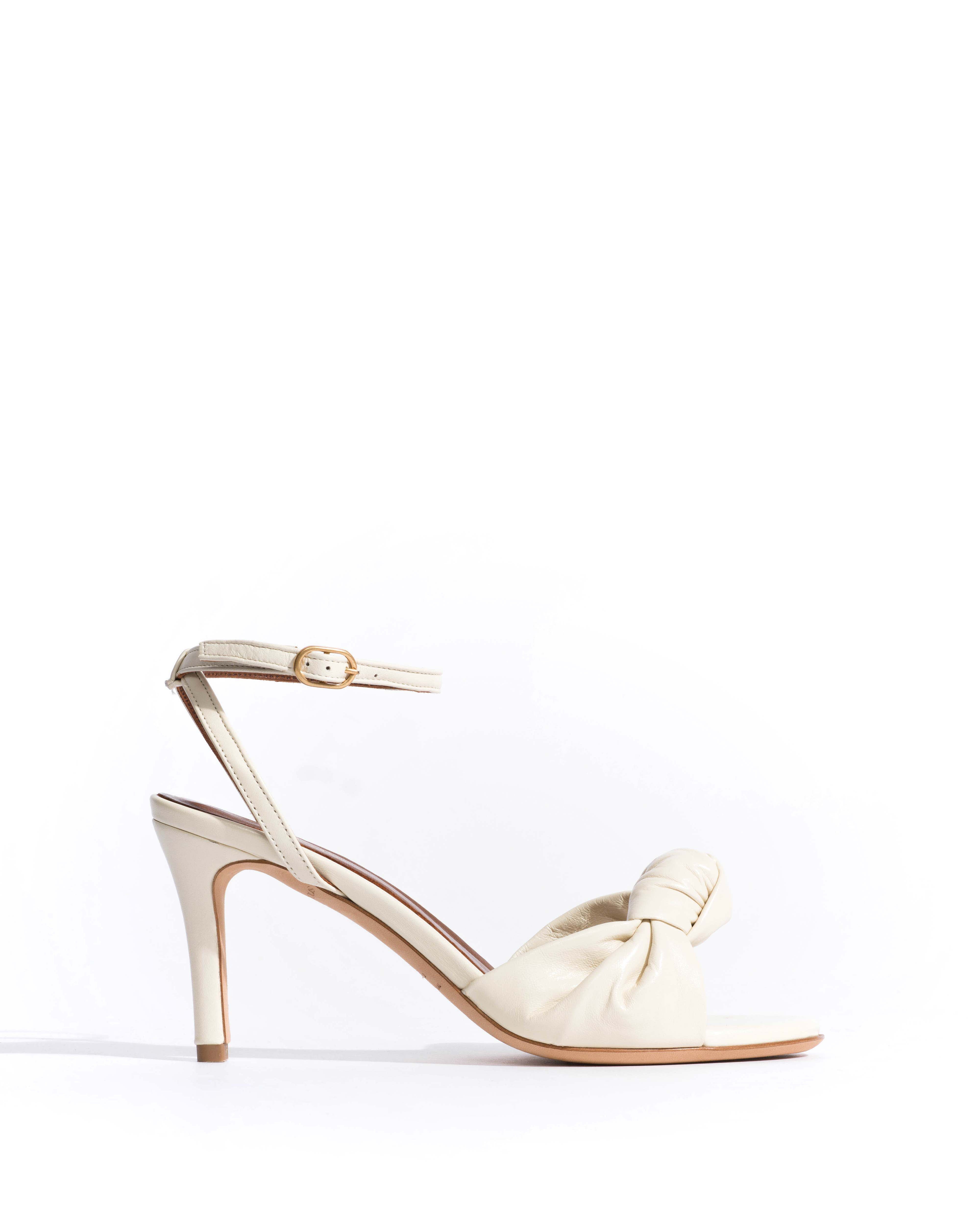 Aliza 75 Shiny lamb White sand