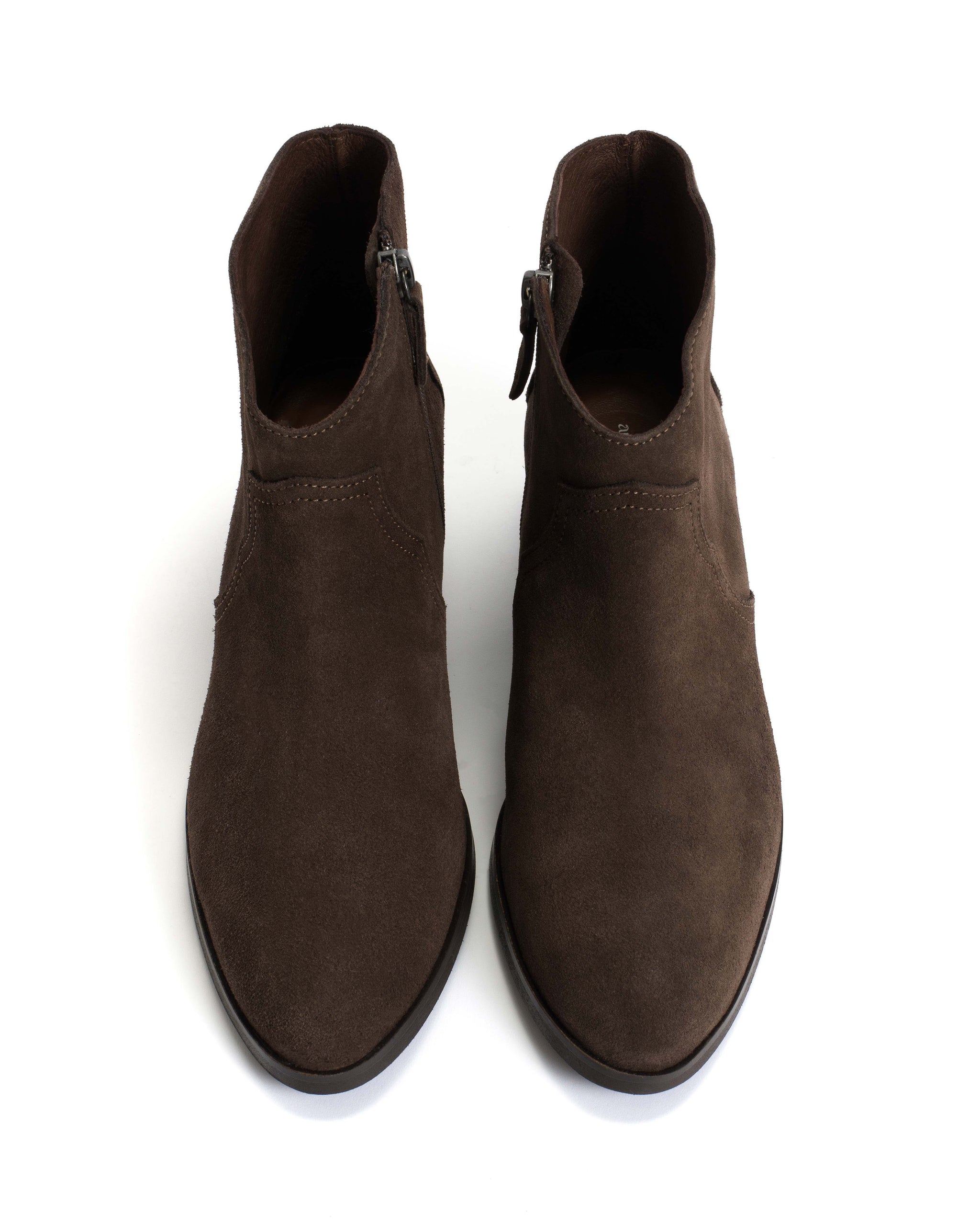 Fiona 35 Calf Suede Coffee brown - Anonymous Copenhagen
