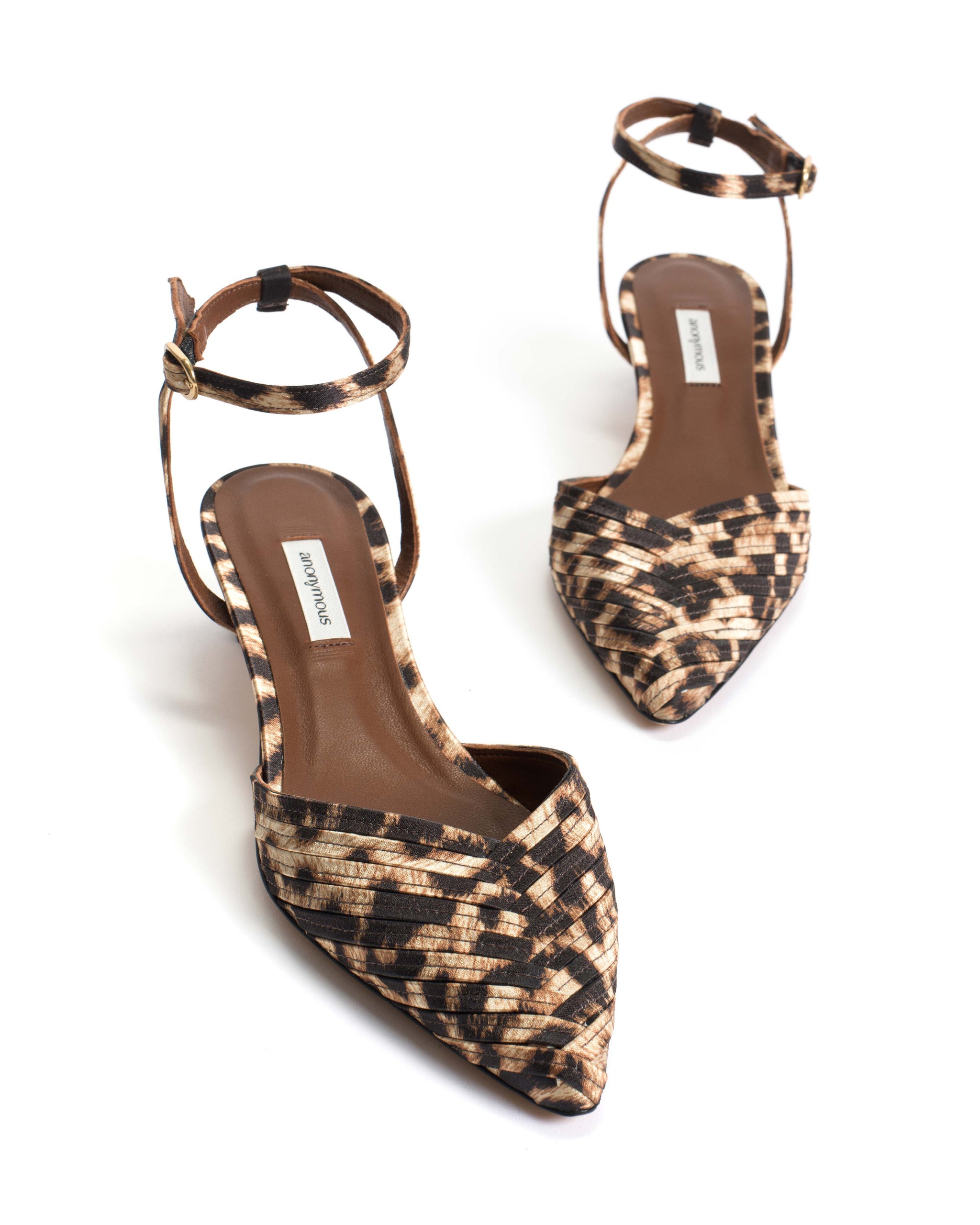 Givia 40 Satin print Leopard - Anonymous Copenhagen