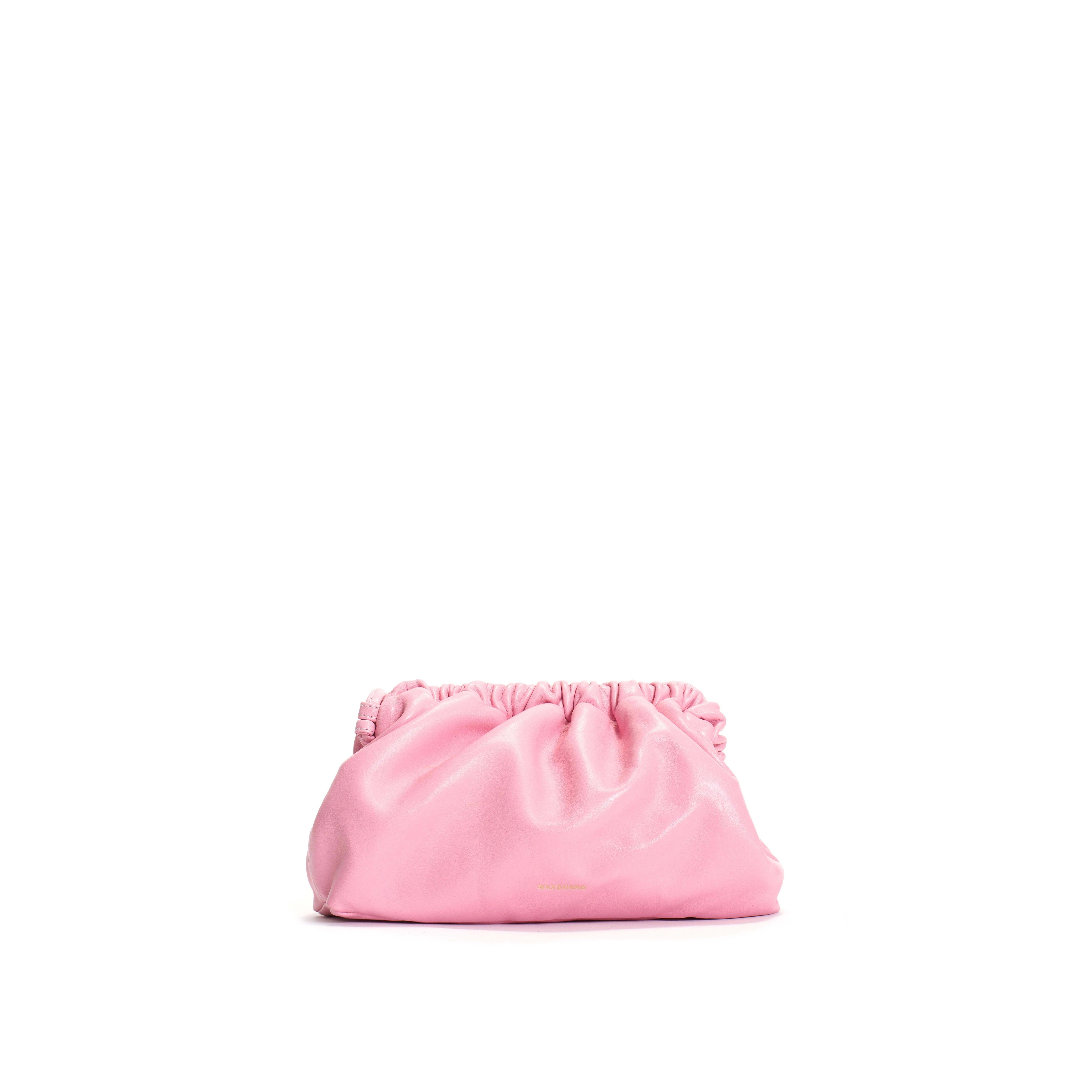 Hally petite cloud bag Shiny lamb Gum candy