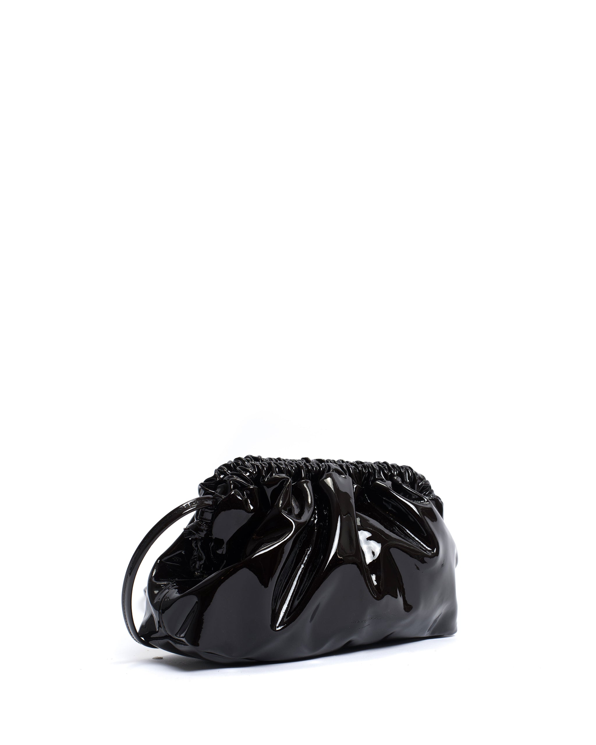 Hally grand cloud bag Polished soft calf Black - Anonymous Copenhagen