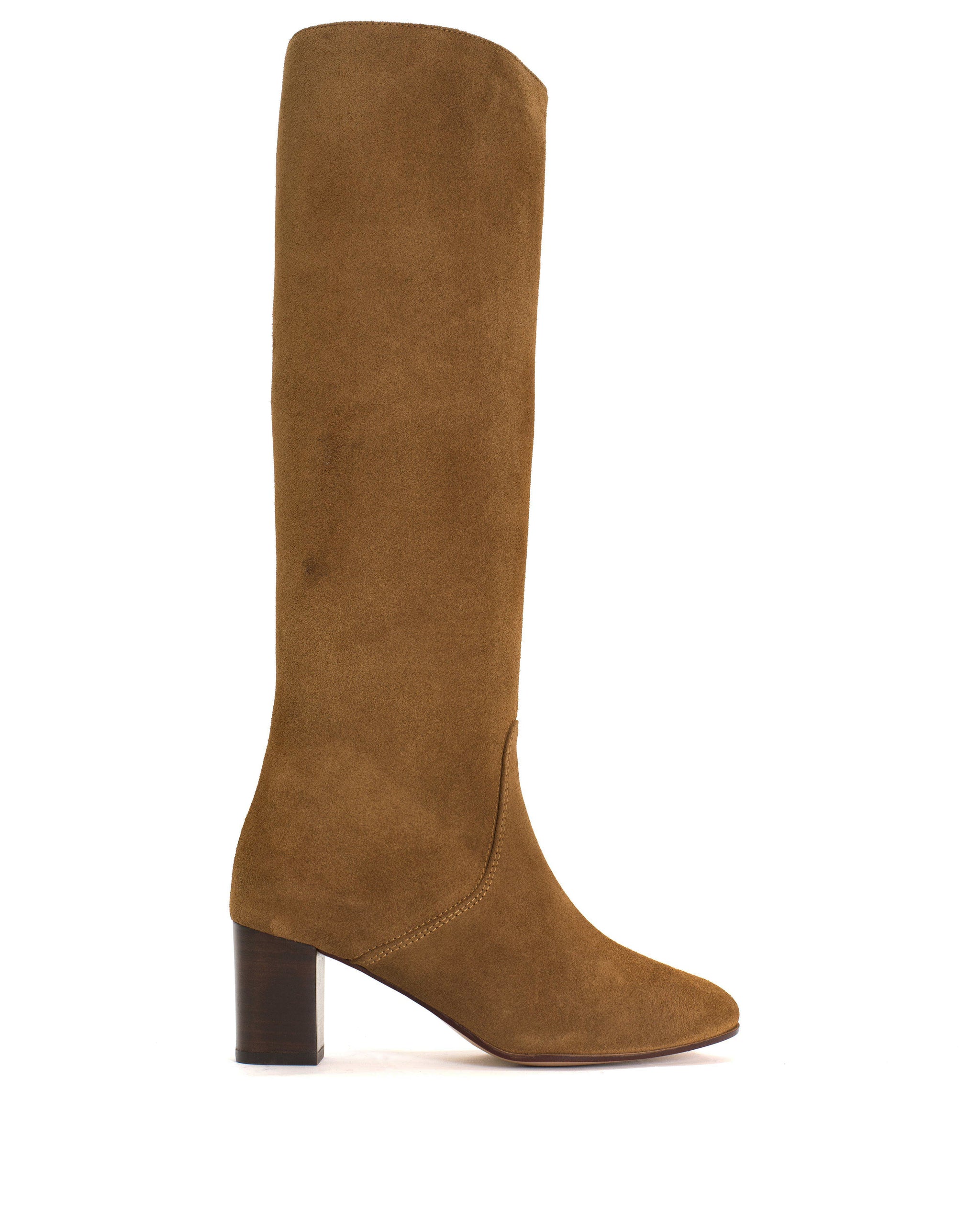 Henriette 60 Calf suede Cinnamon - Anonymous Copenhagen