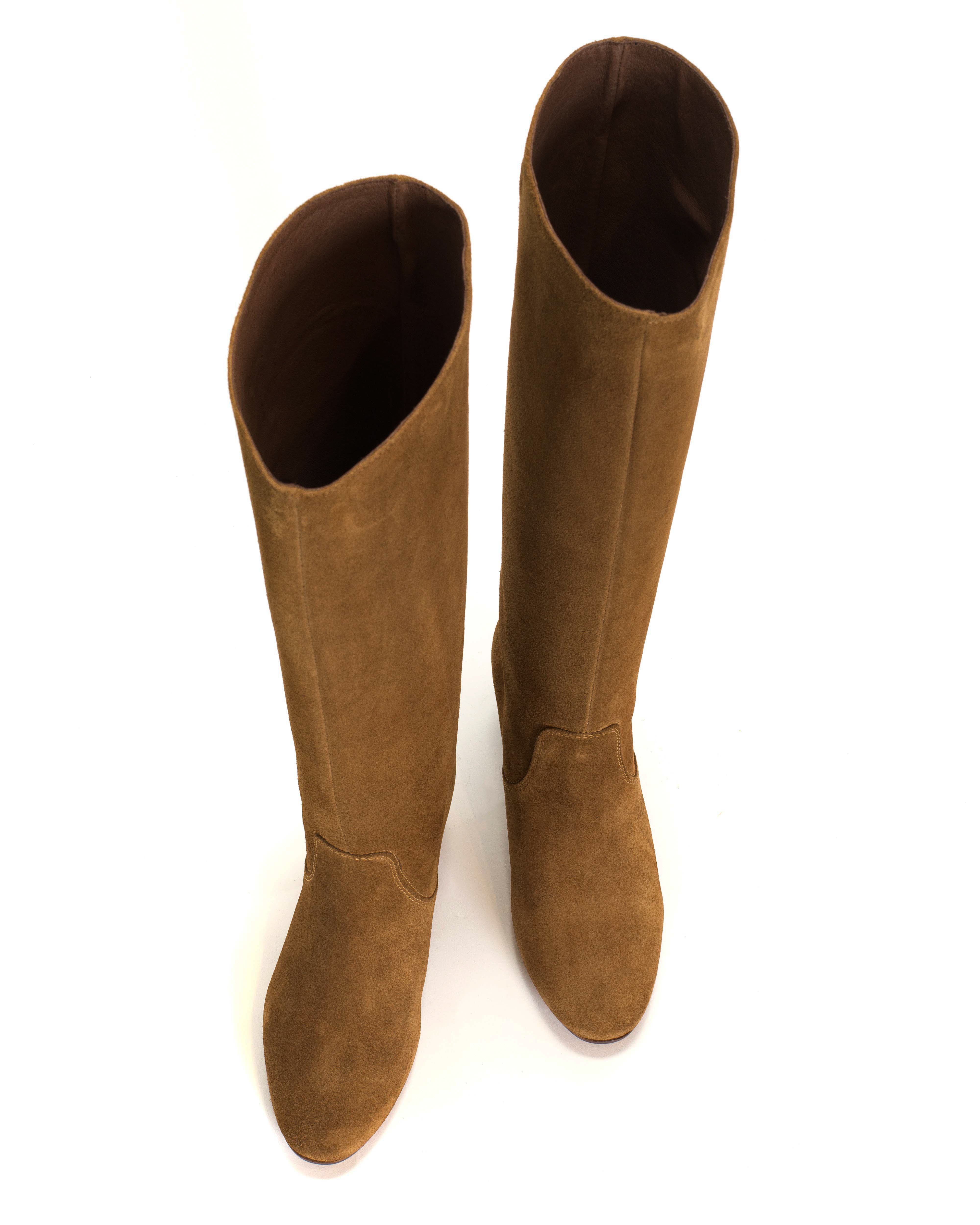 Henriette Calf suede Cinnamon