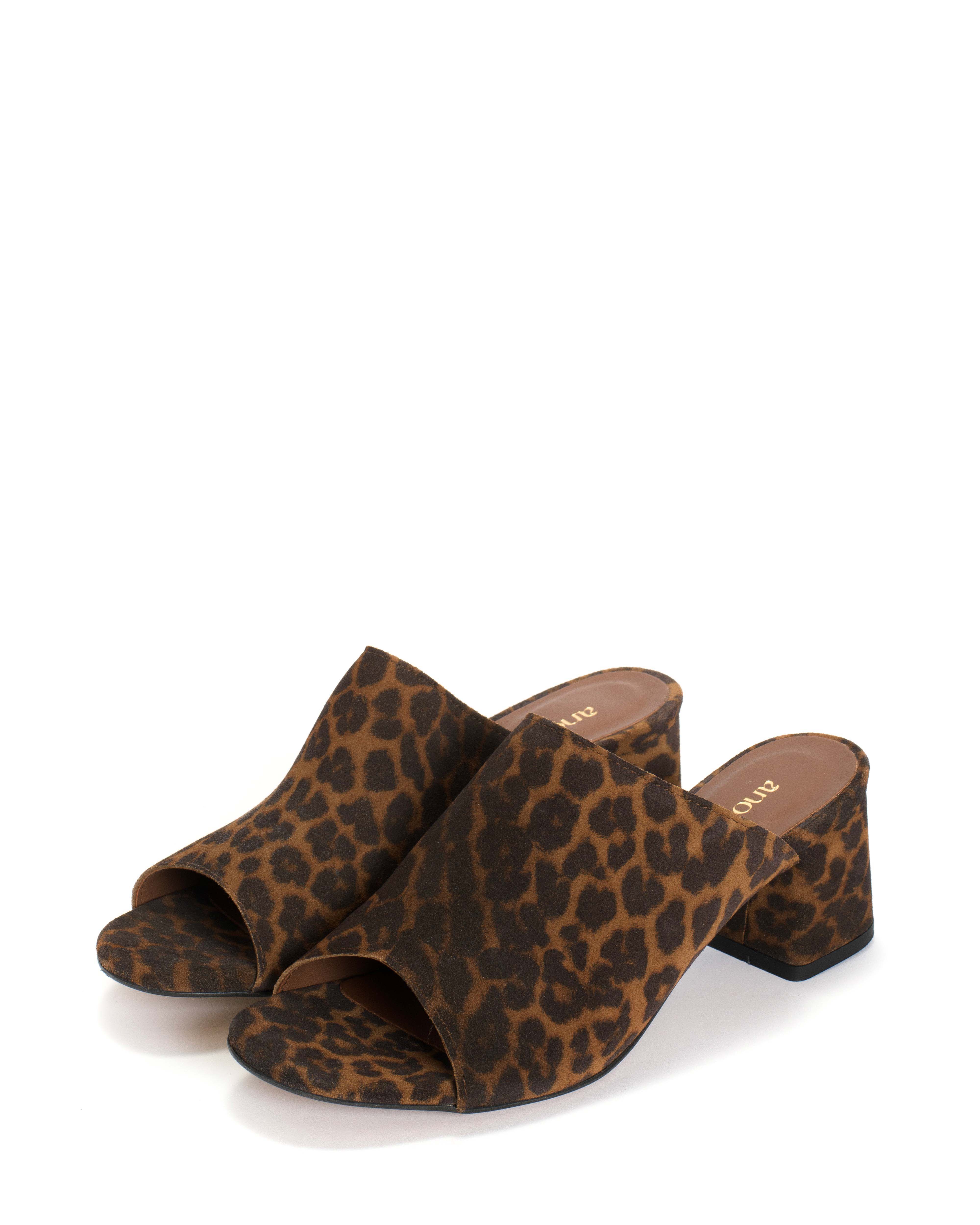 Horizon 55 Calf suede print Leopard