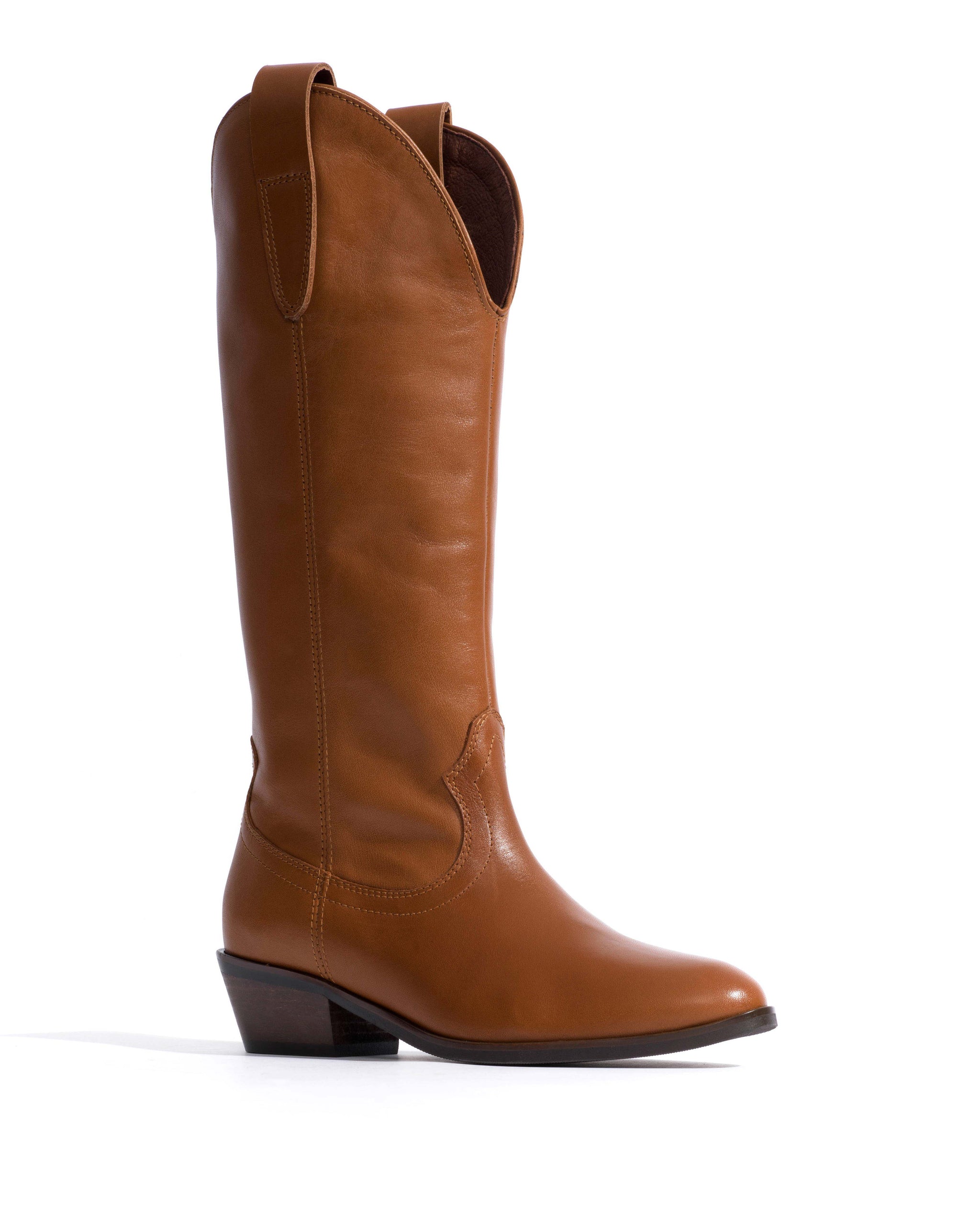 Kanaya 35 Vegetal soft calf Cinnamon - Anonymous Copenhagen High shaft boots