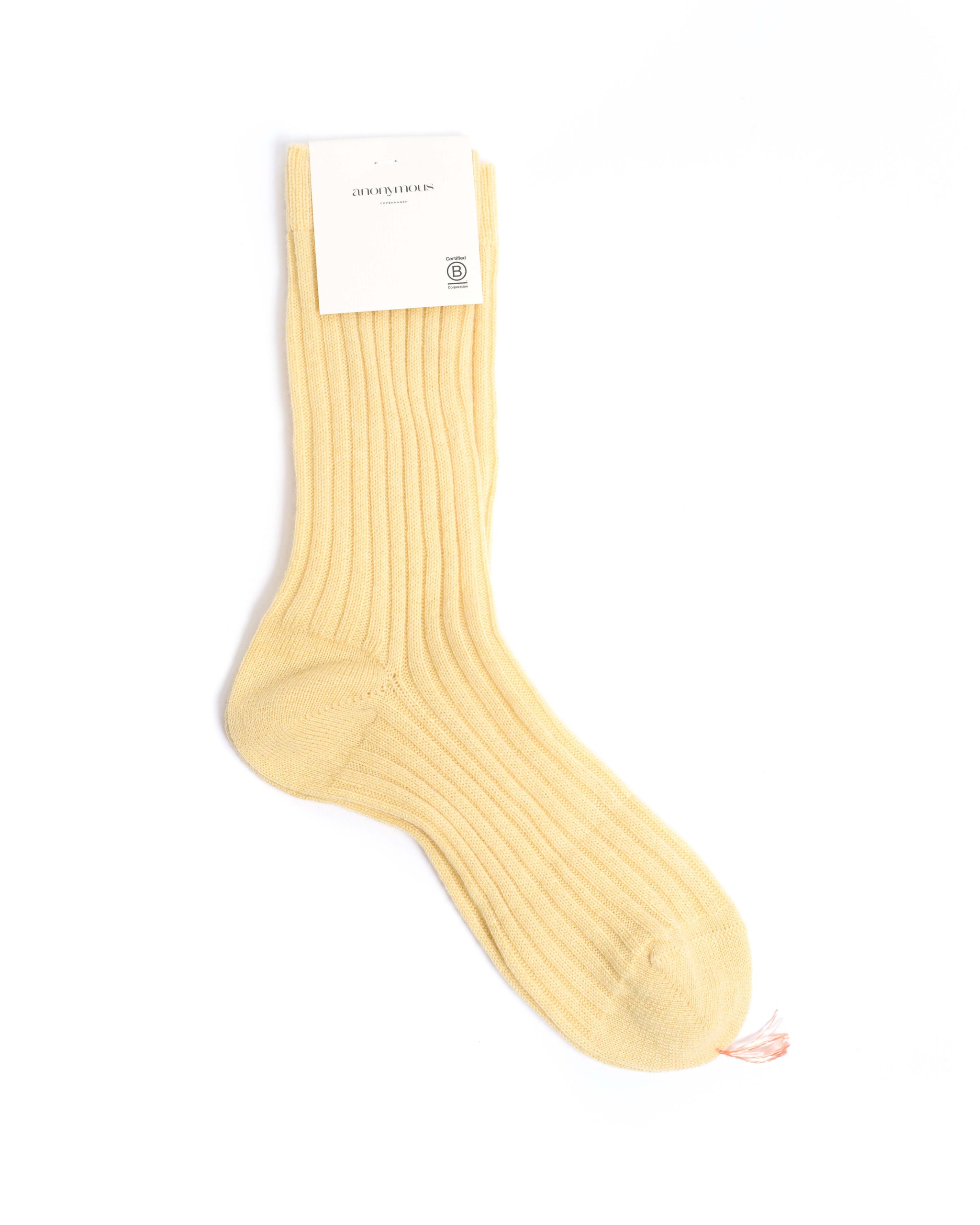Magdai cashmere socks 100% cashmere (socks) Pineapple ice - Anonymous Copenhagen