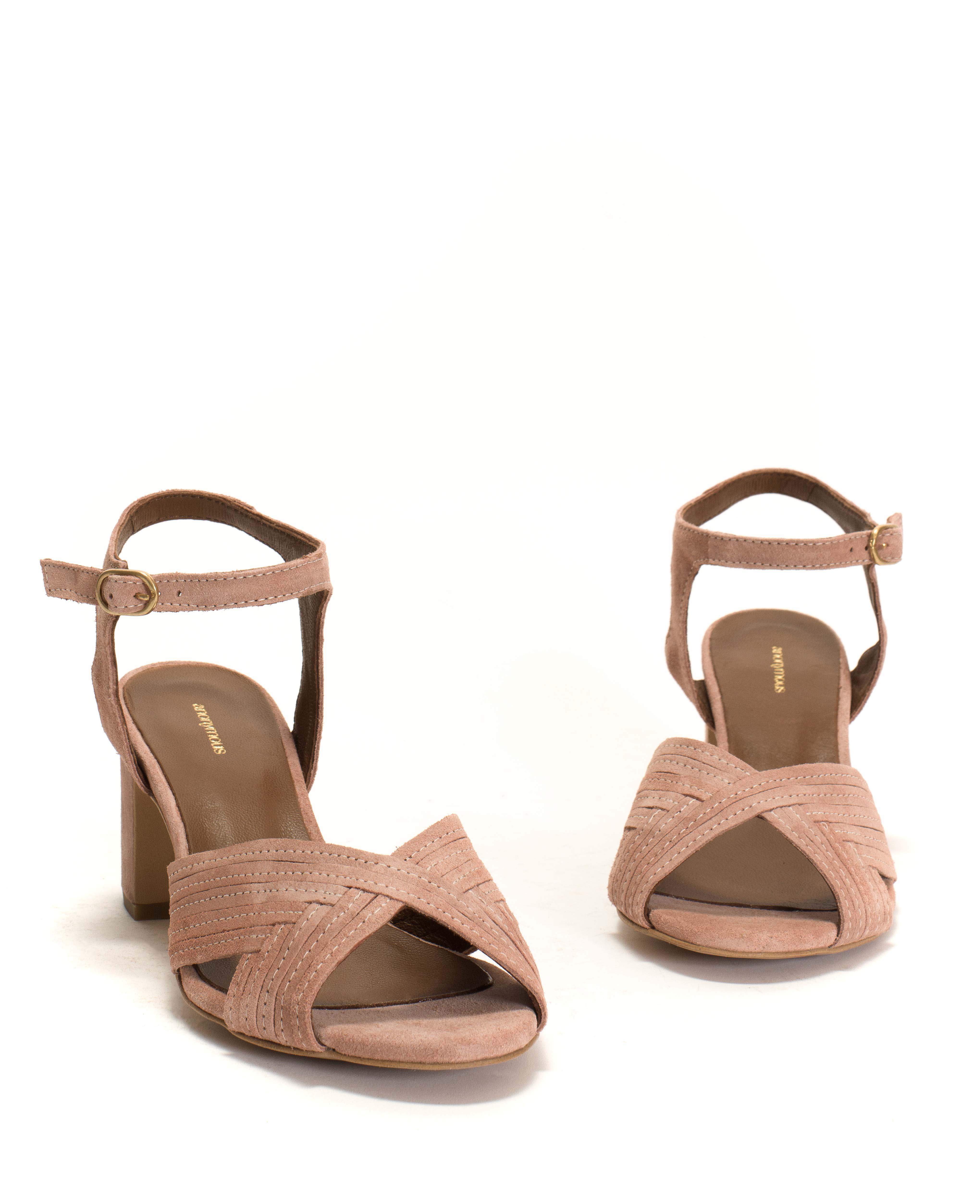 Niabi 50 Calf suede Burned rose