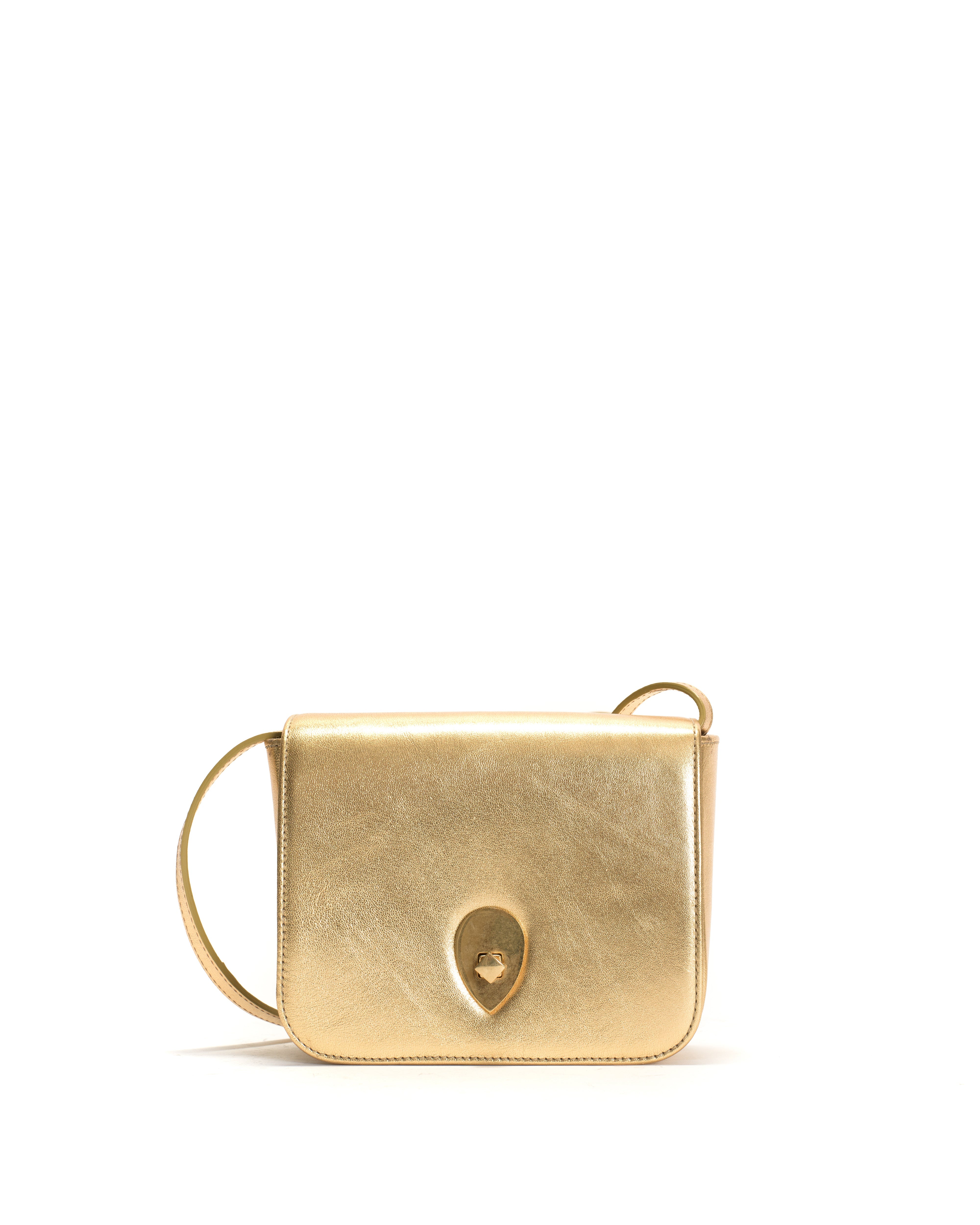 Nielle petite crossover bag Metallic goat Gold