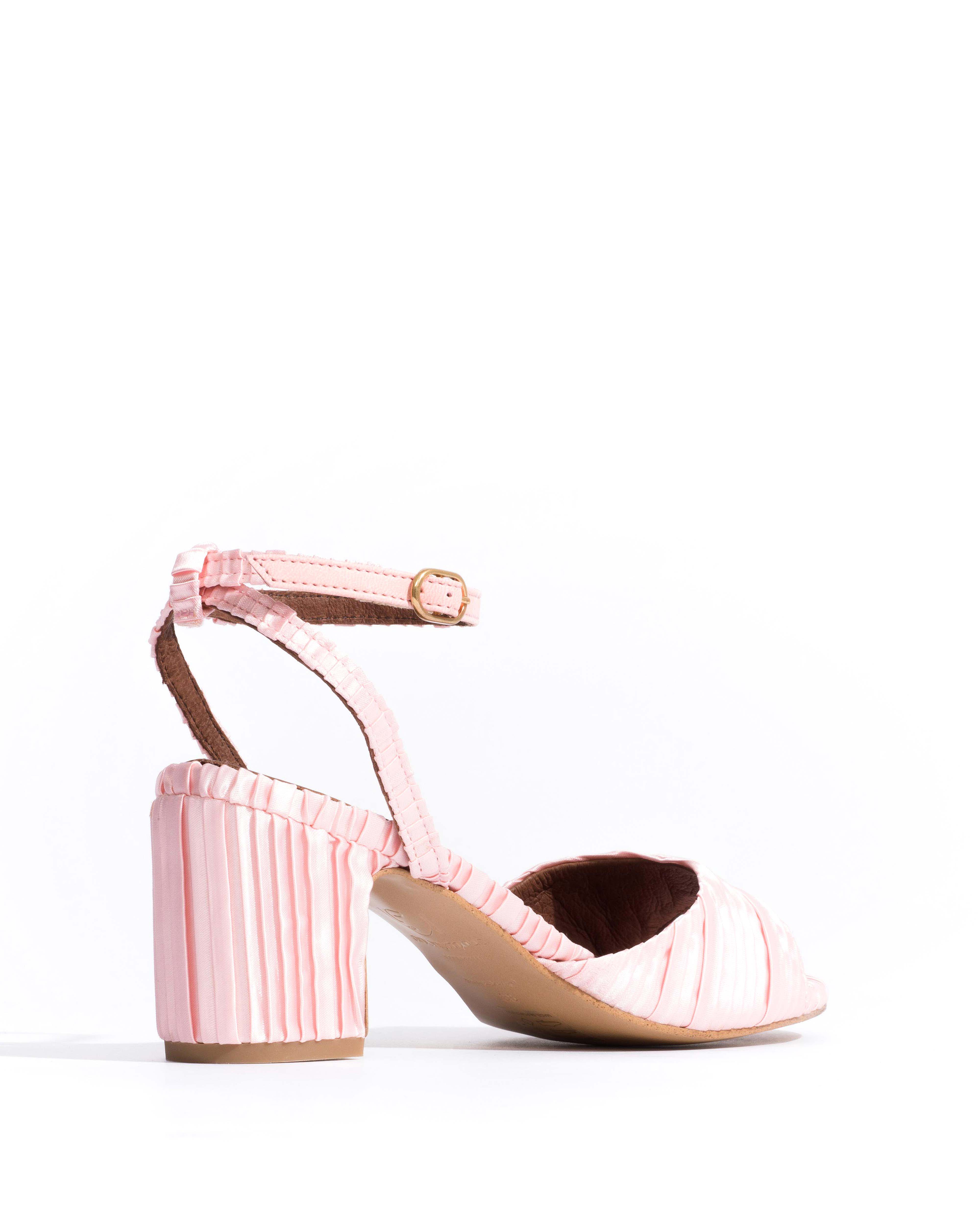 Jolie 55 Pleated satin Dreamy pink