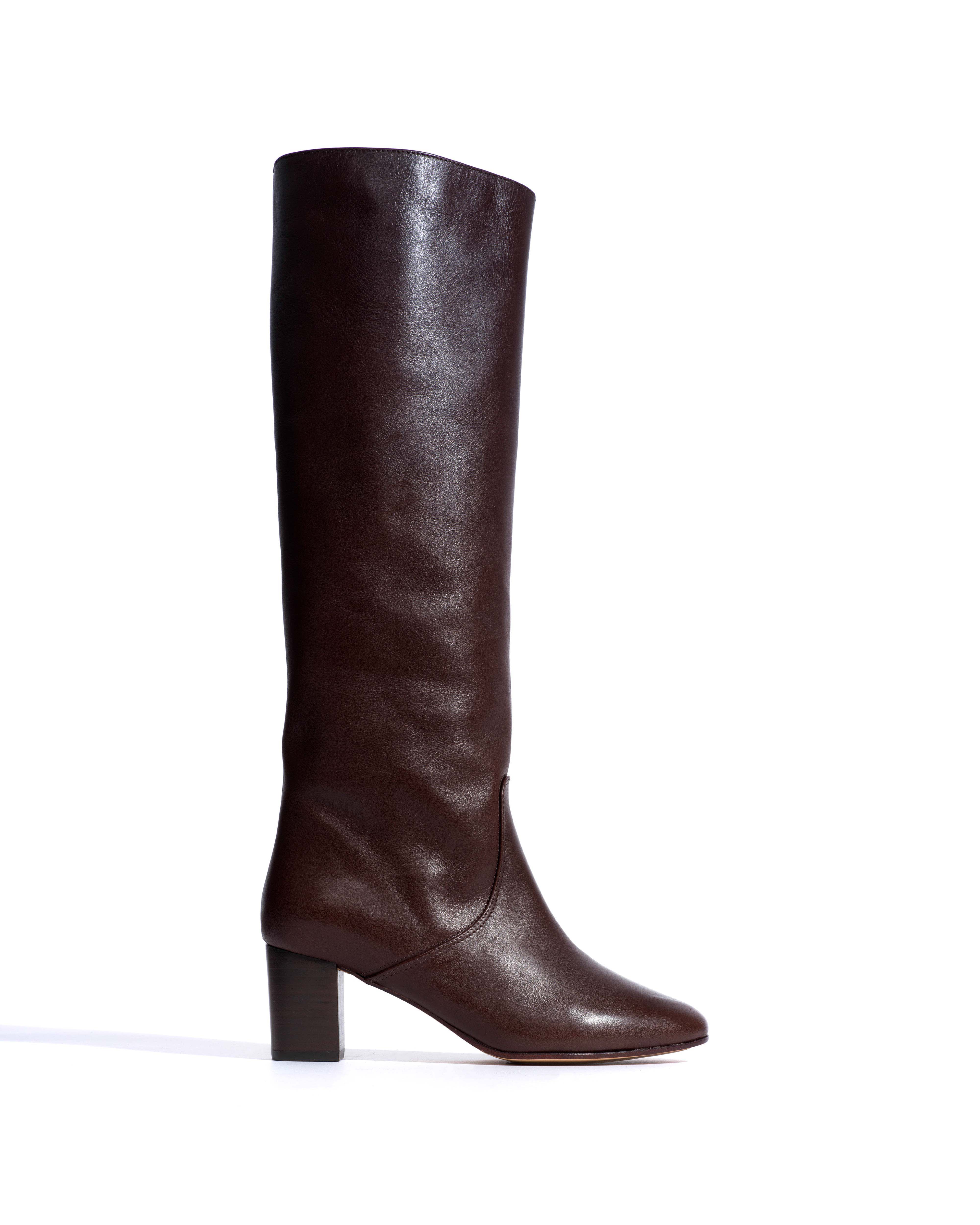 Henriette Vegetal soft calf Coffee brown
