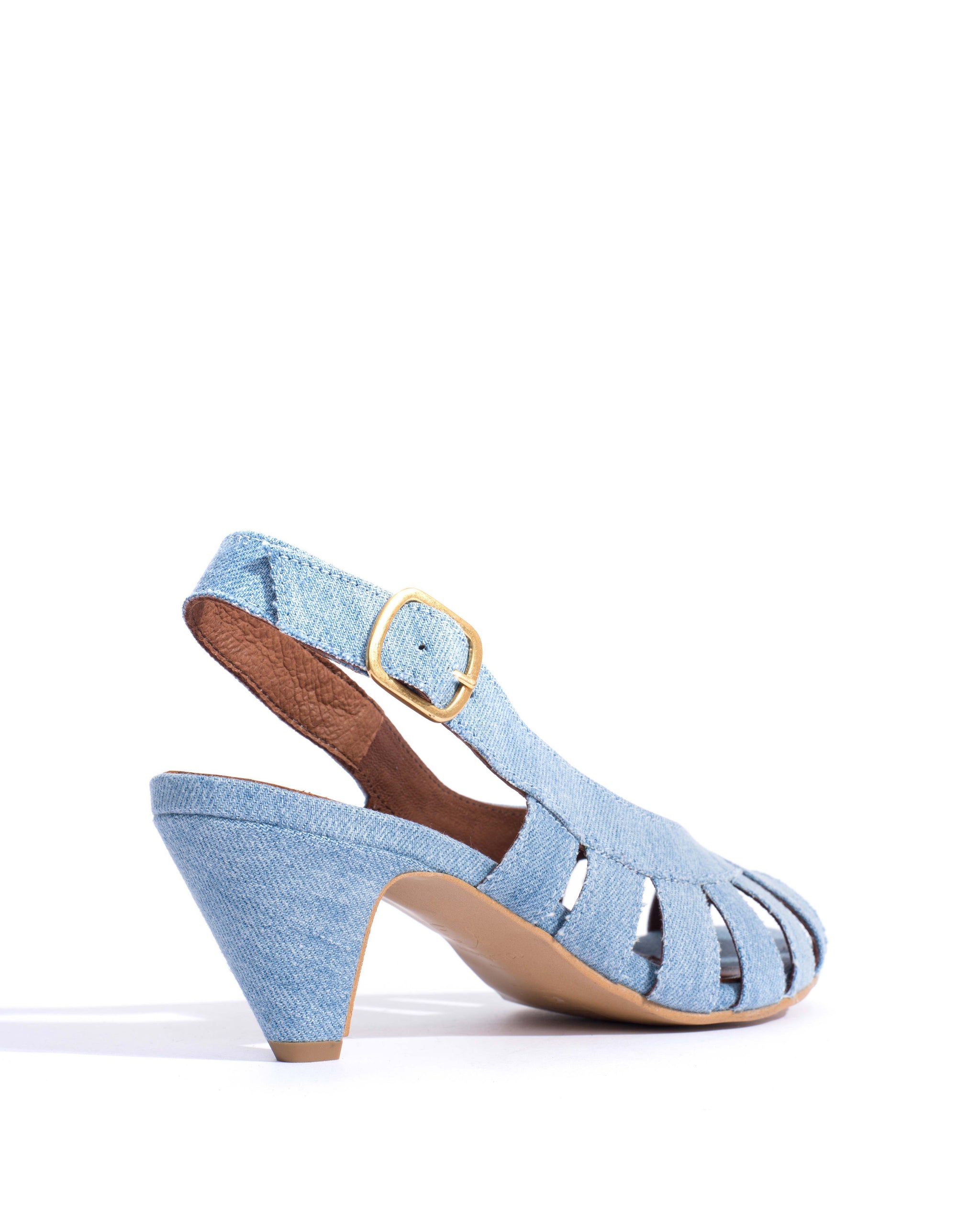 Sophie 50 stiletto Denim Washed blue - Anonymous Copenhagen Shoes