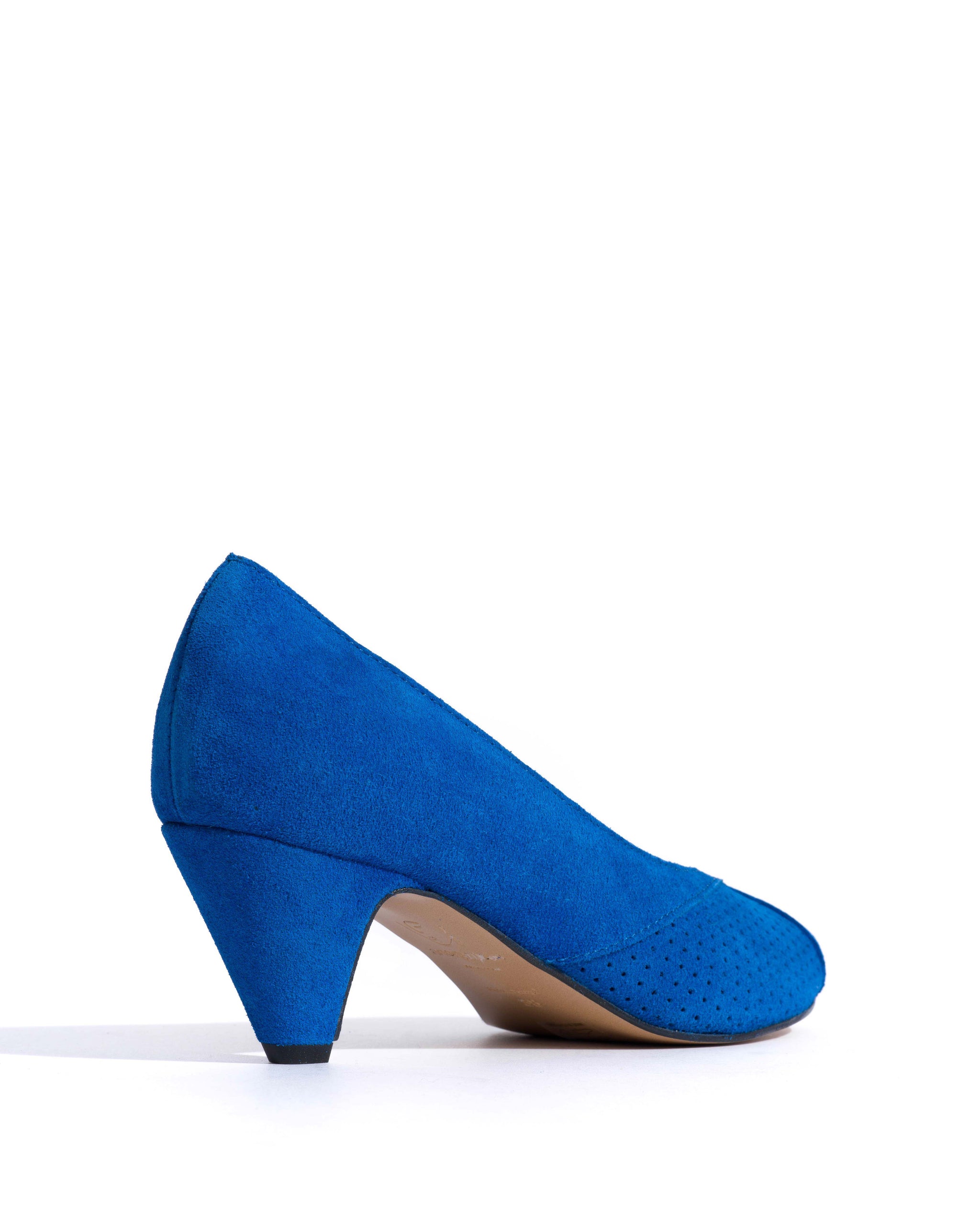 Tiffany stiletto Calf suede Electric blue - Anonymous Copenhagen Heels