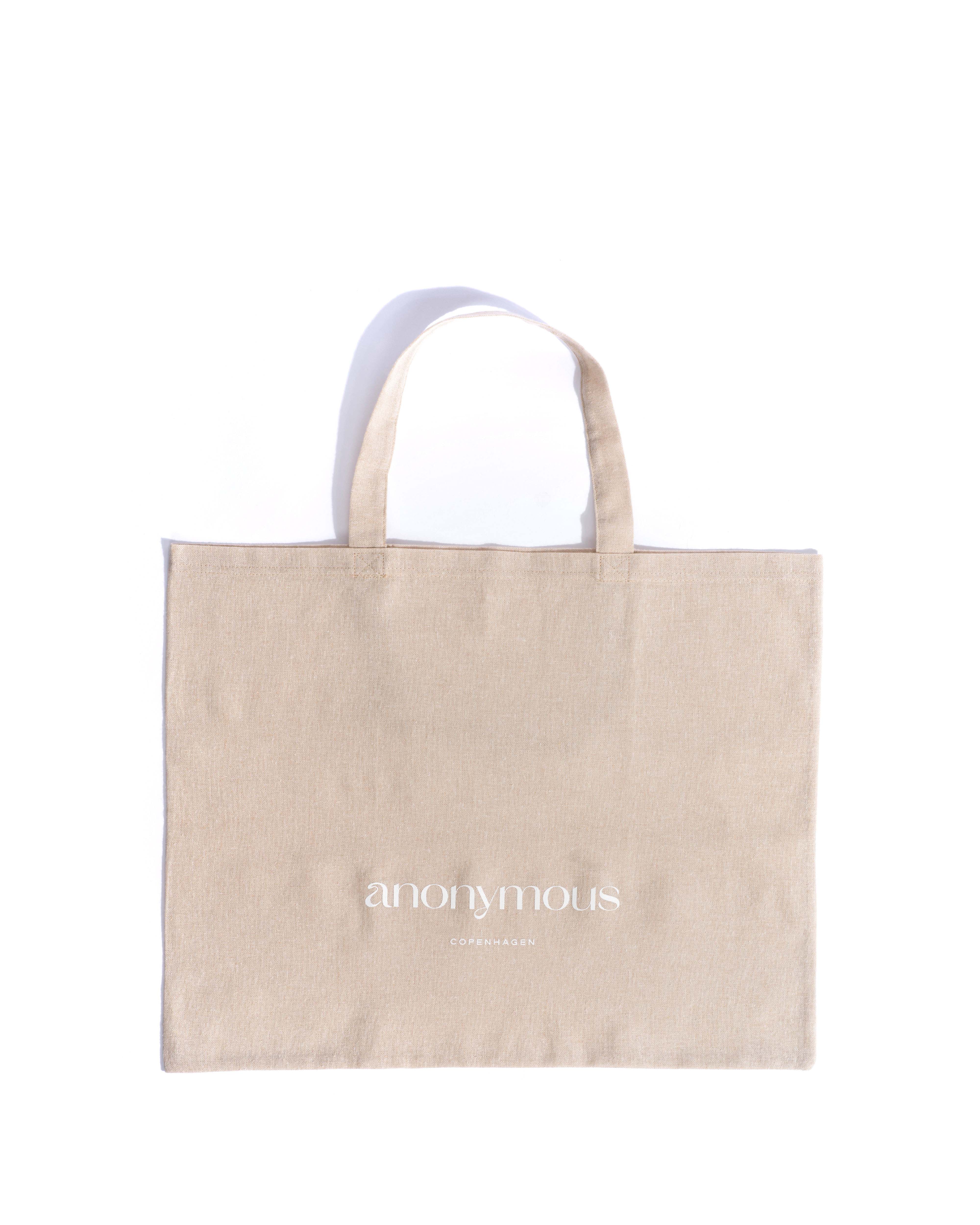 Grand cotton shopper Recycled cotton Natural