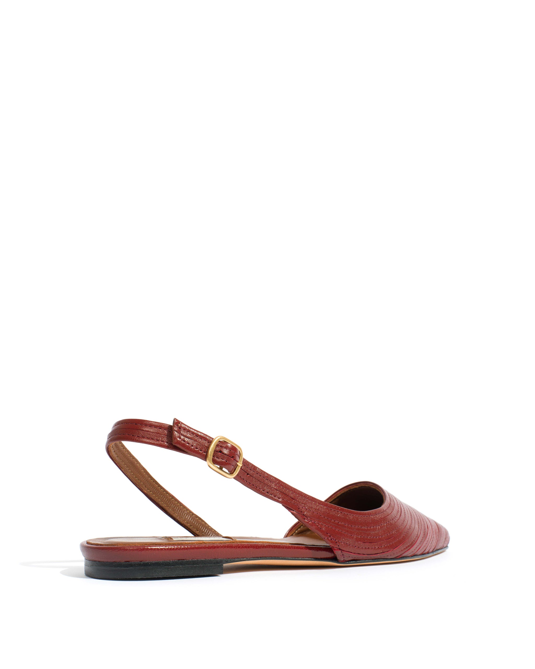 Carla 10 Shiny lamb Pomegranate - Anonymous Copenhagen Shoes