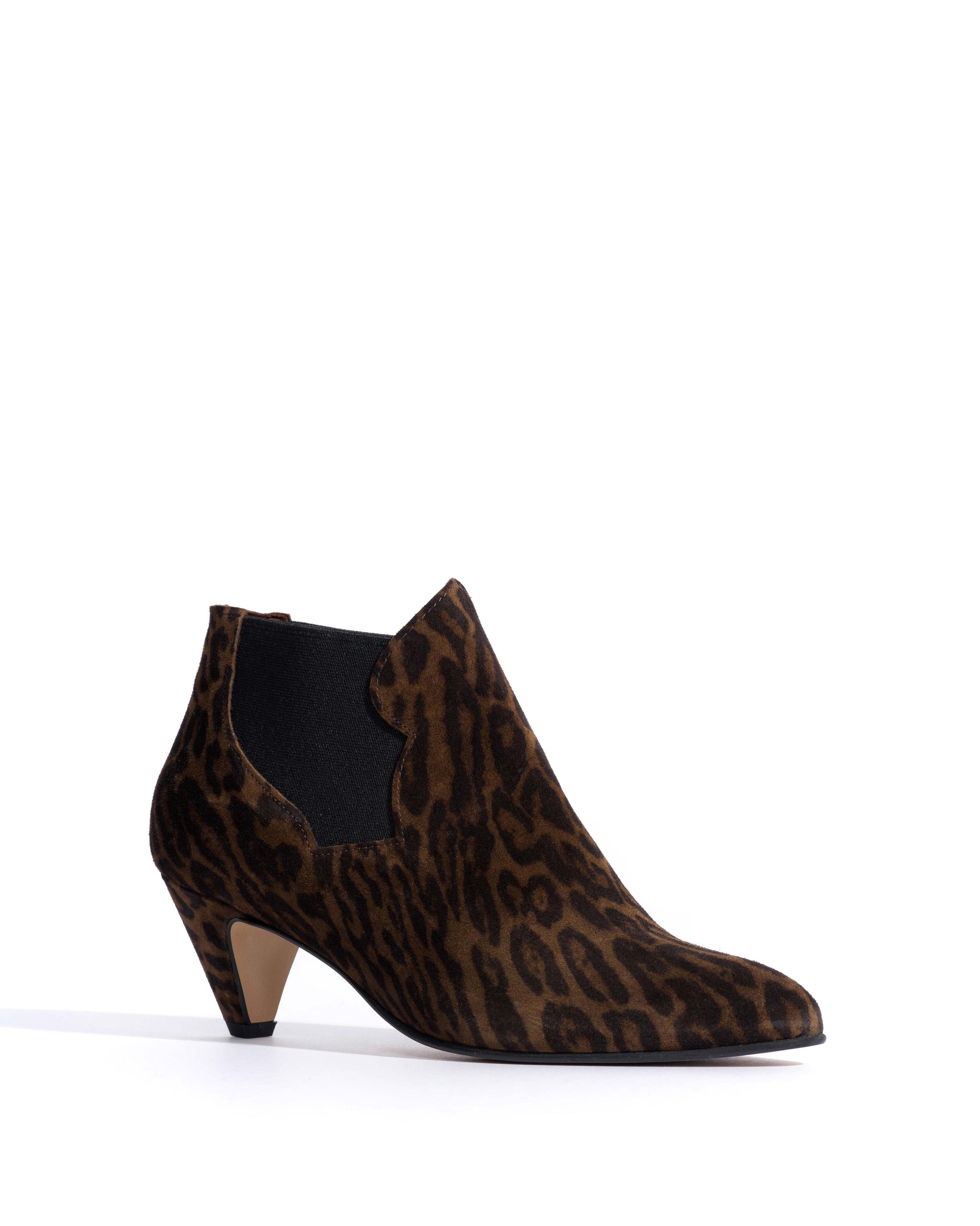 Shalli 50 stiletto Calf suede print Jaguar -