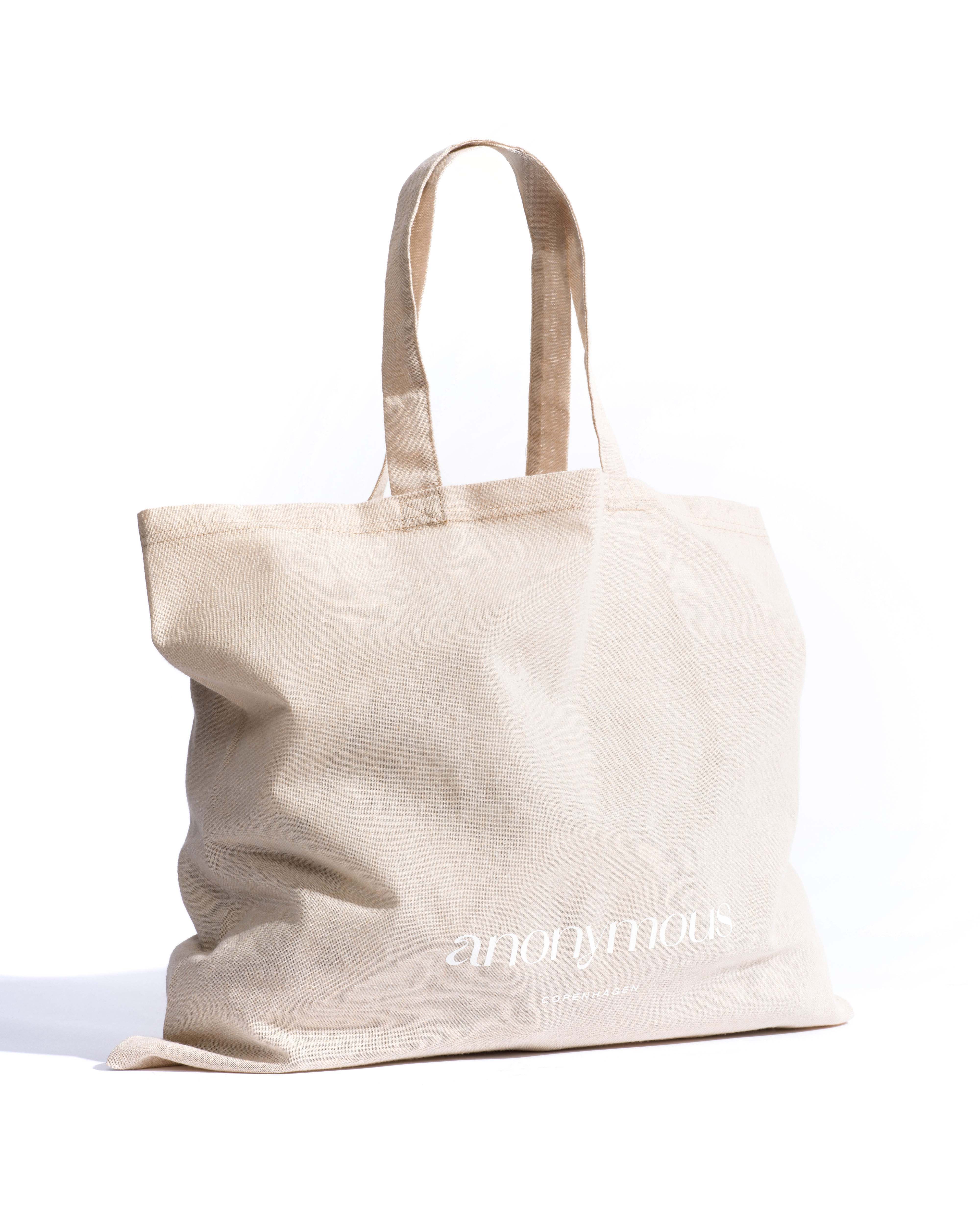 Grand cotton shopper Recycled cotton Natural