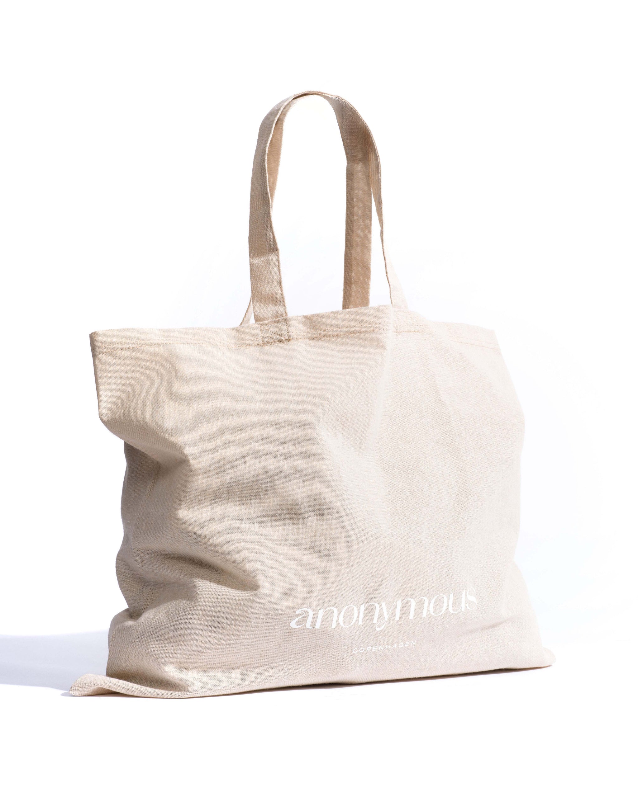 Grand cotton shopper Recycled cotton Natural