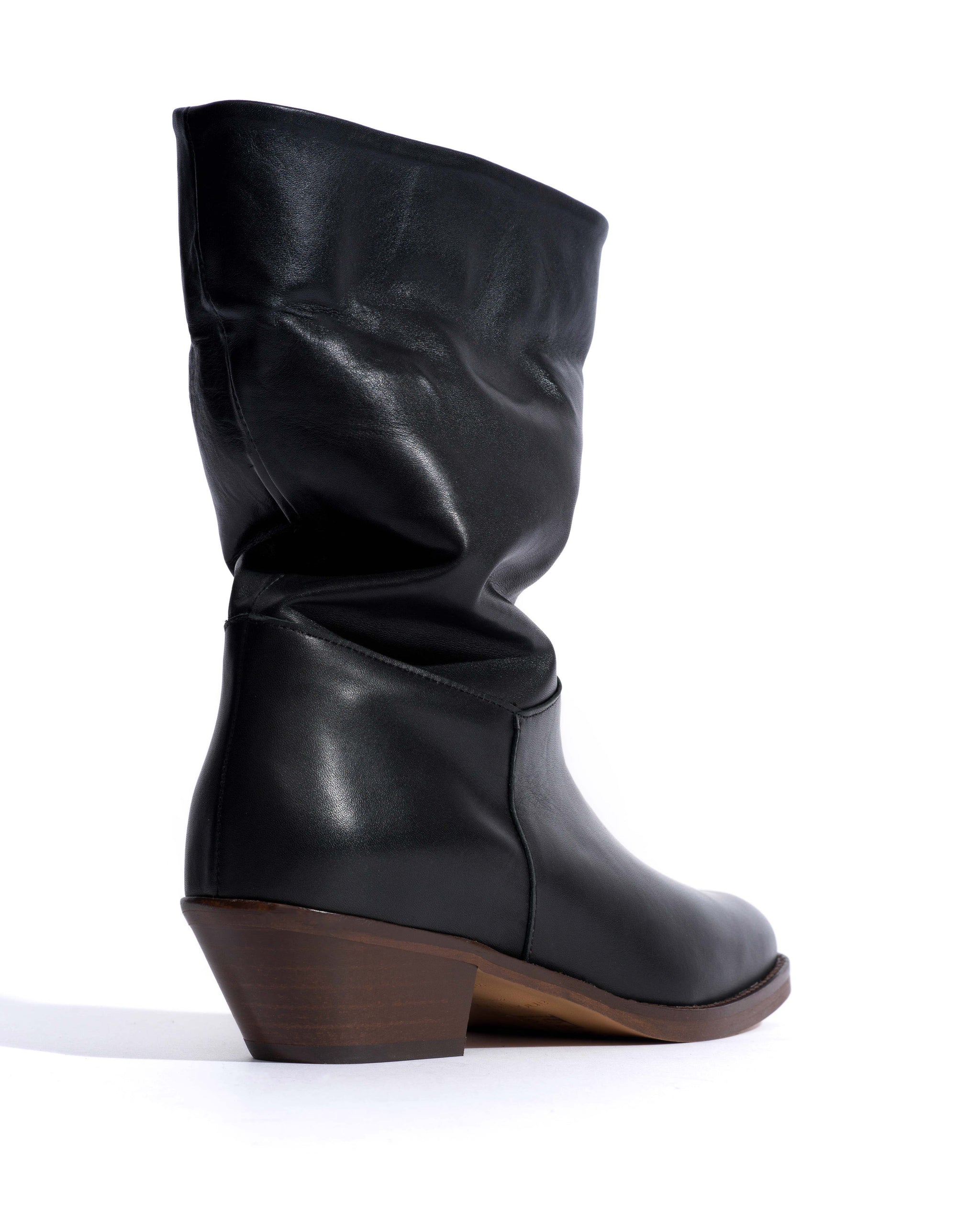 Patricia Soft calf & suede leather Black - Anonymous Copenhagen Ankle boots