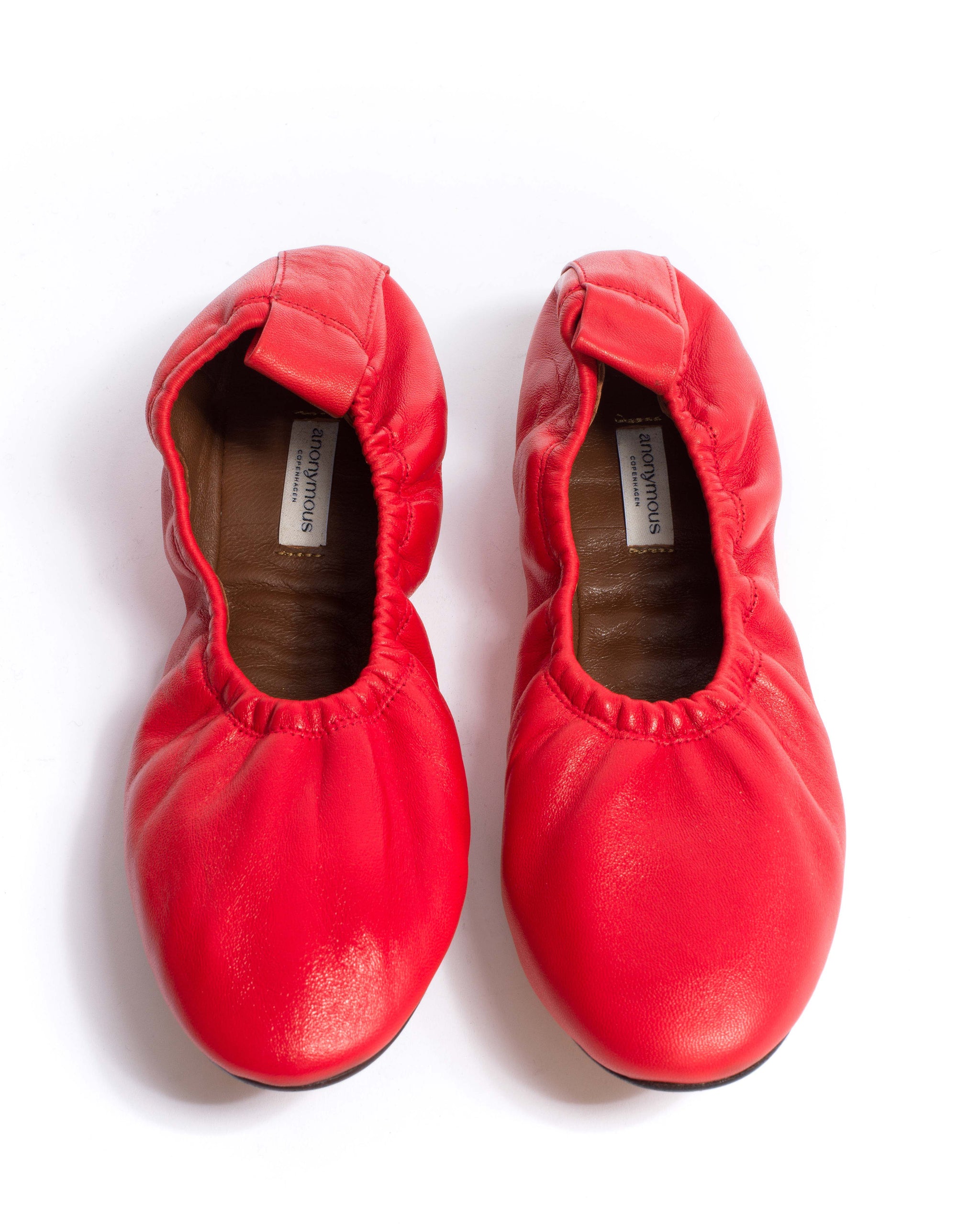 Mirelda Silky lamb Ruby red - Anonymous Copenhagen Shoes