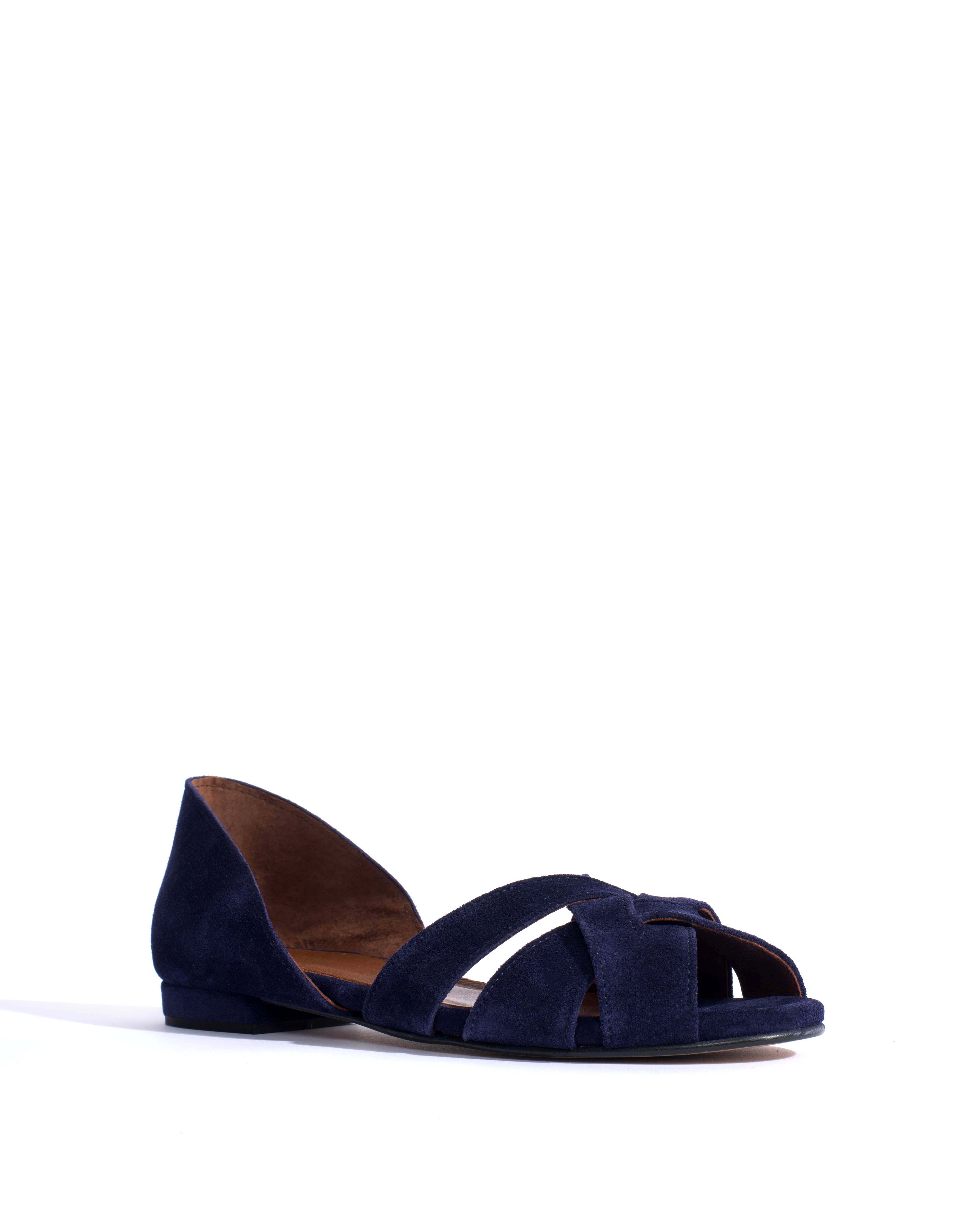 Sanni 20 Calf suede Ink blue
