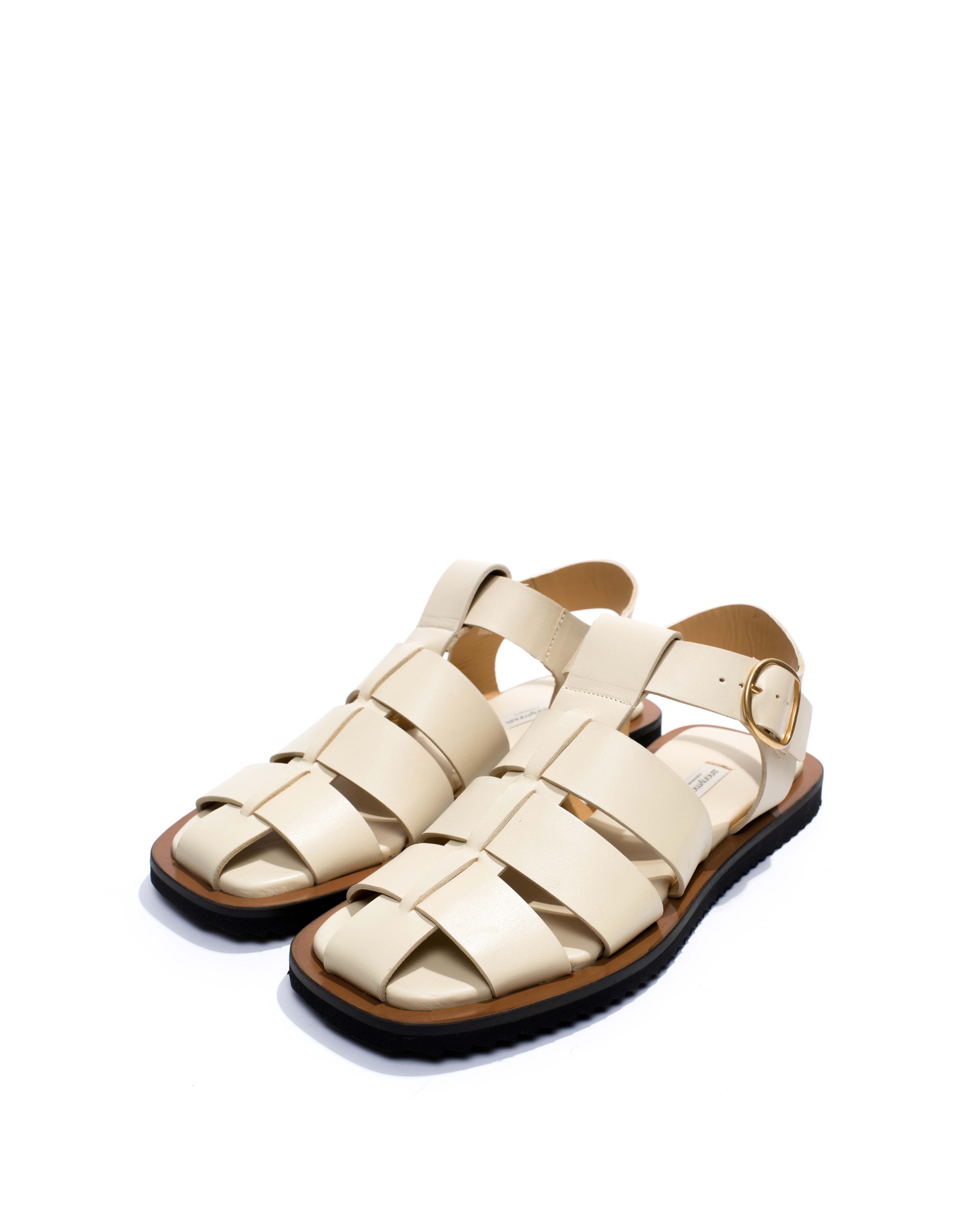 Hampell Soft calf White sand