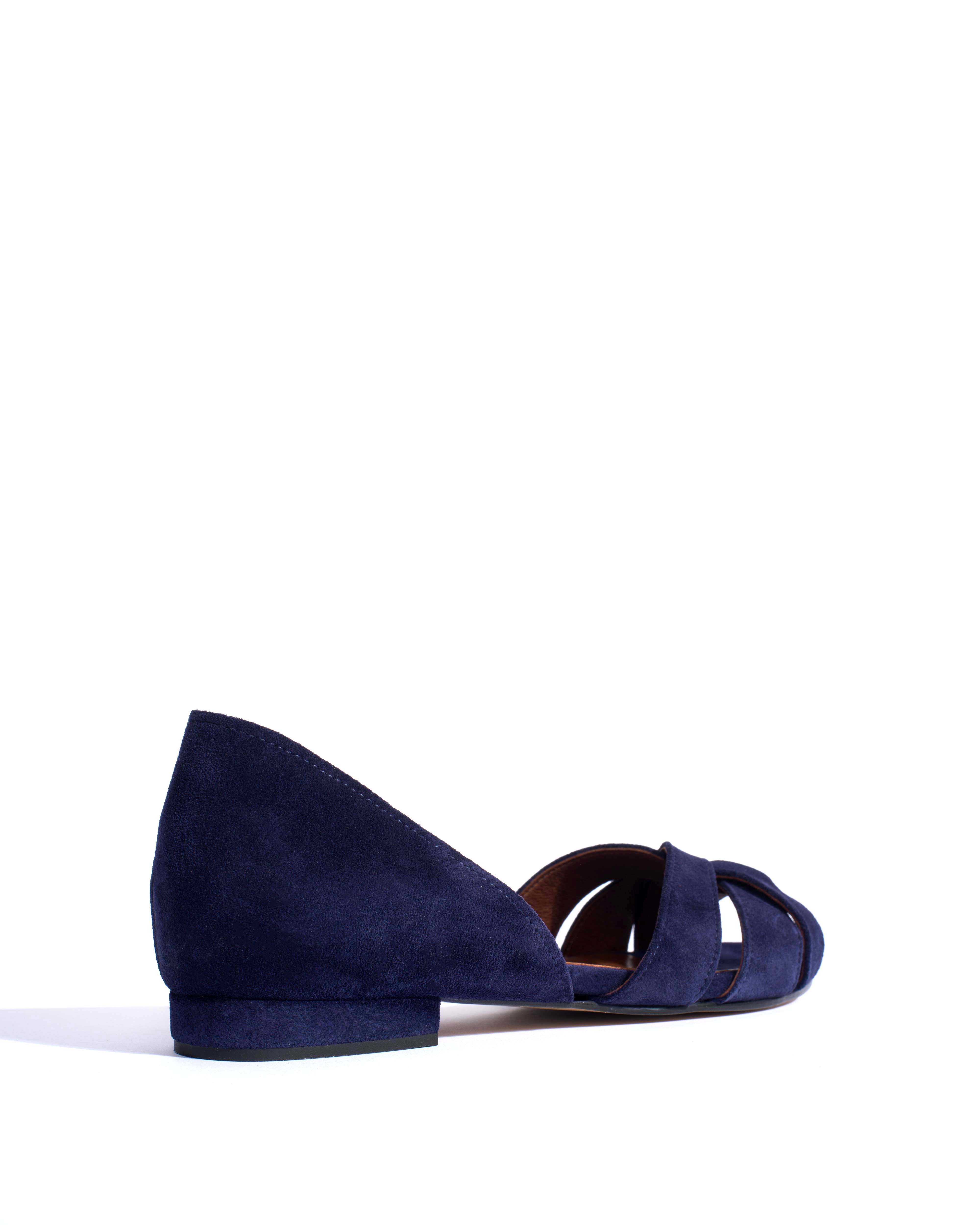 Sanni 20 Calf suede Ink blue