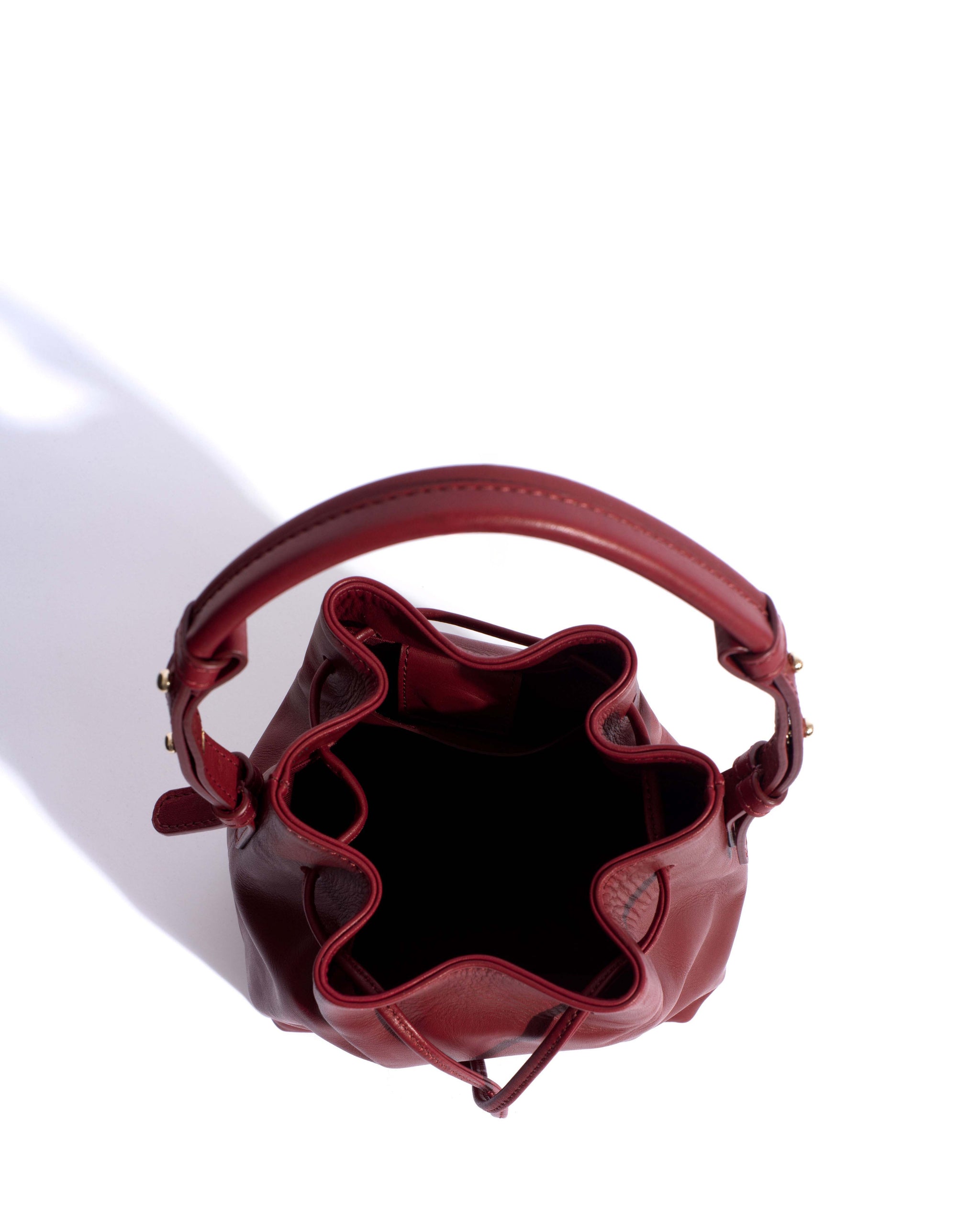 Kacey petite bucket bag Soft calf Pomegranate - Anonymous Copenhagen Bags