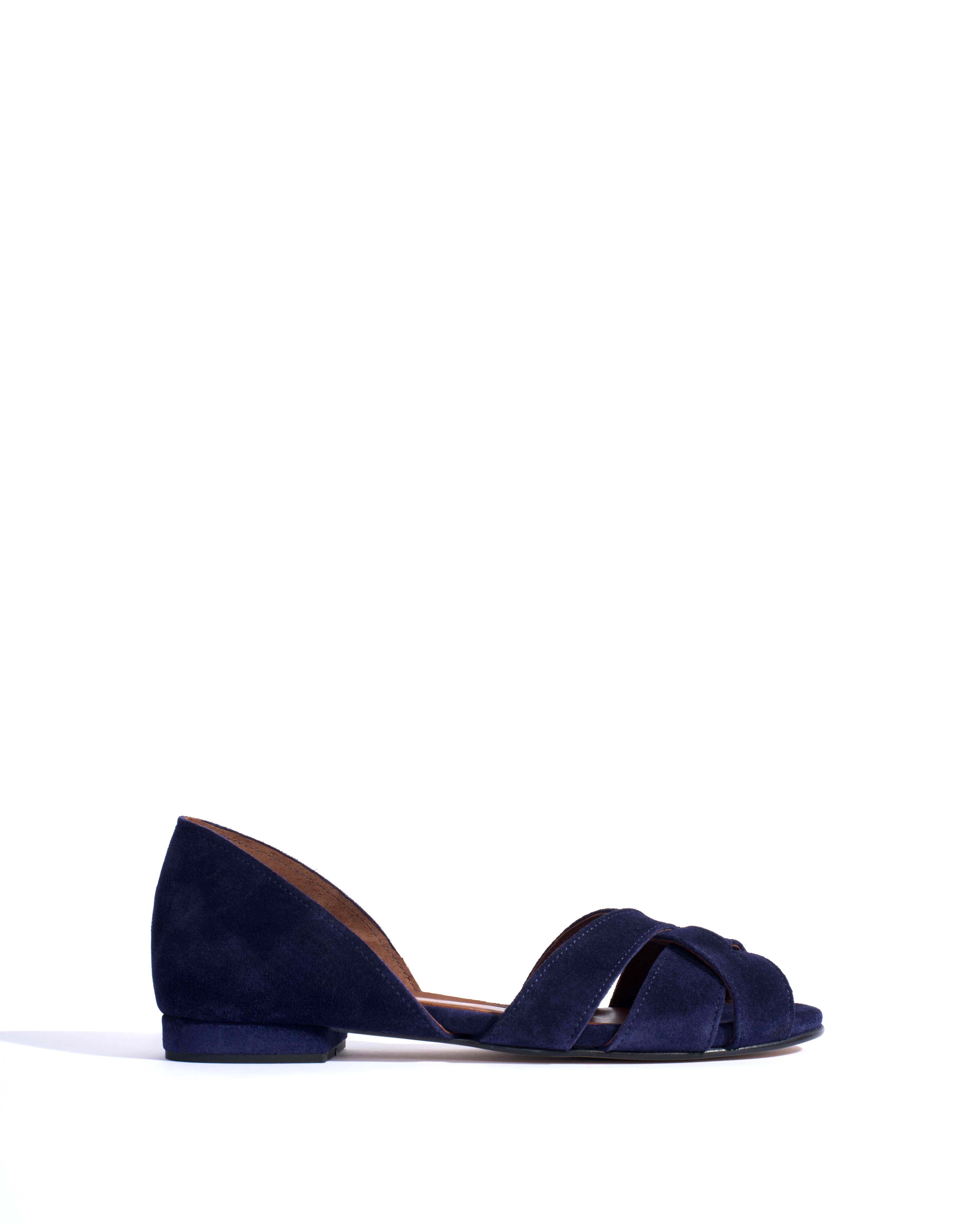 Sanni 20 Calf suede Ink blue