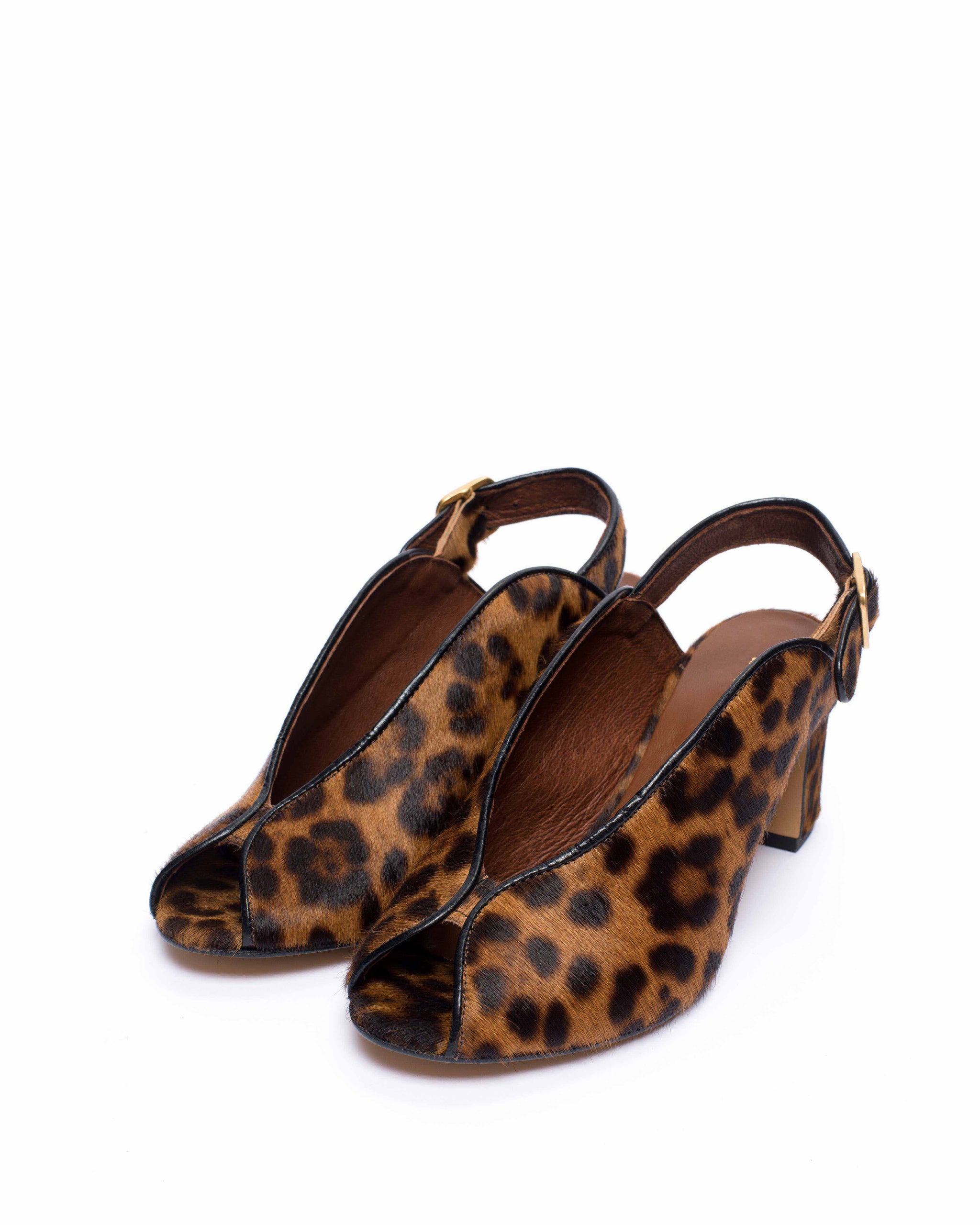 Trisia Calf hair Leopard - Anonymous Copenhagen