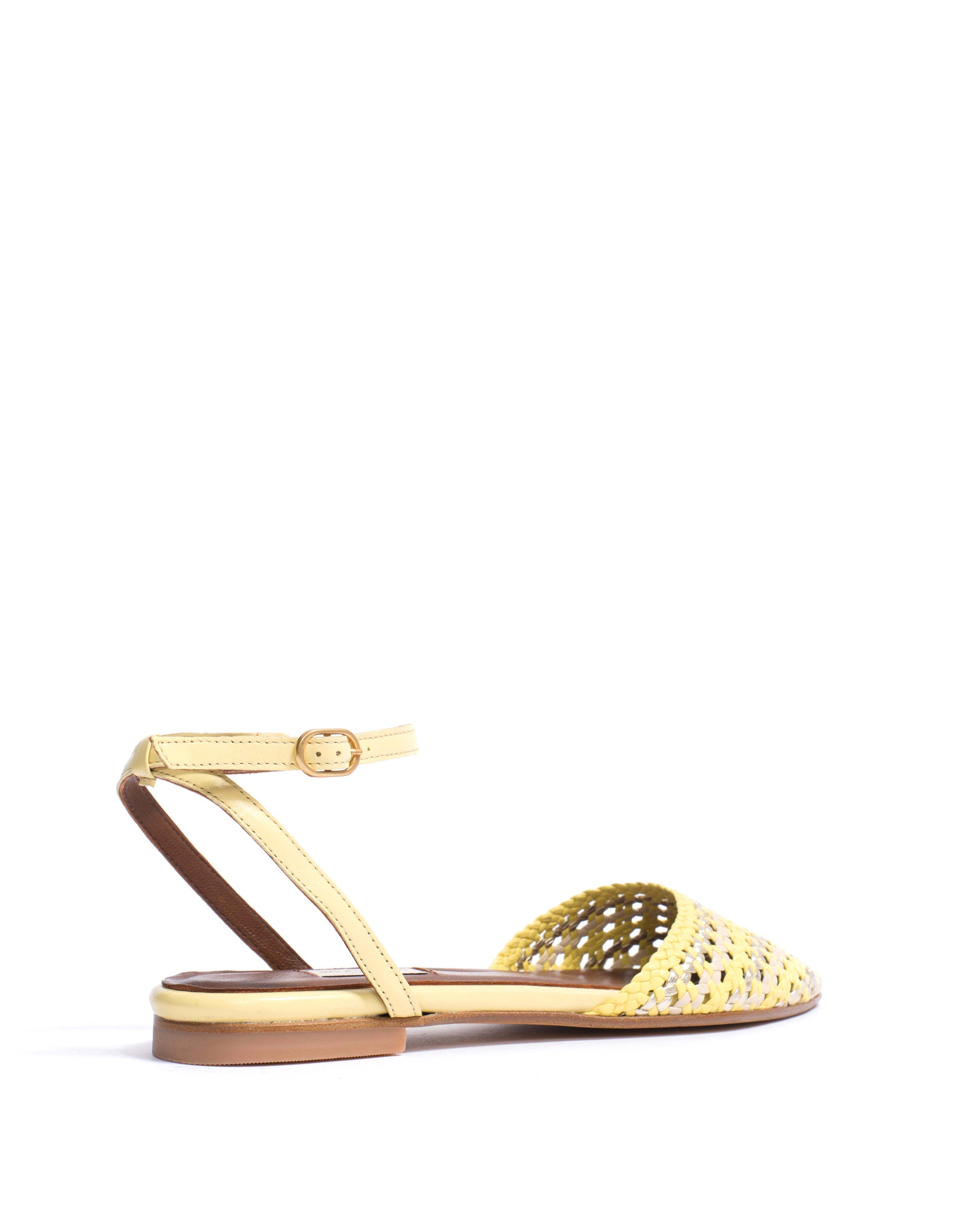 Senara 10 Hand-braided leather Pineapple ice mix - Anonymous Copenhagen Shoes