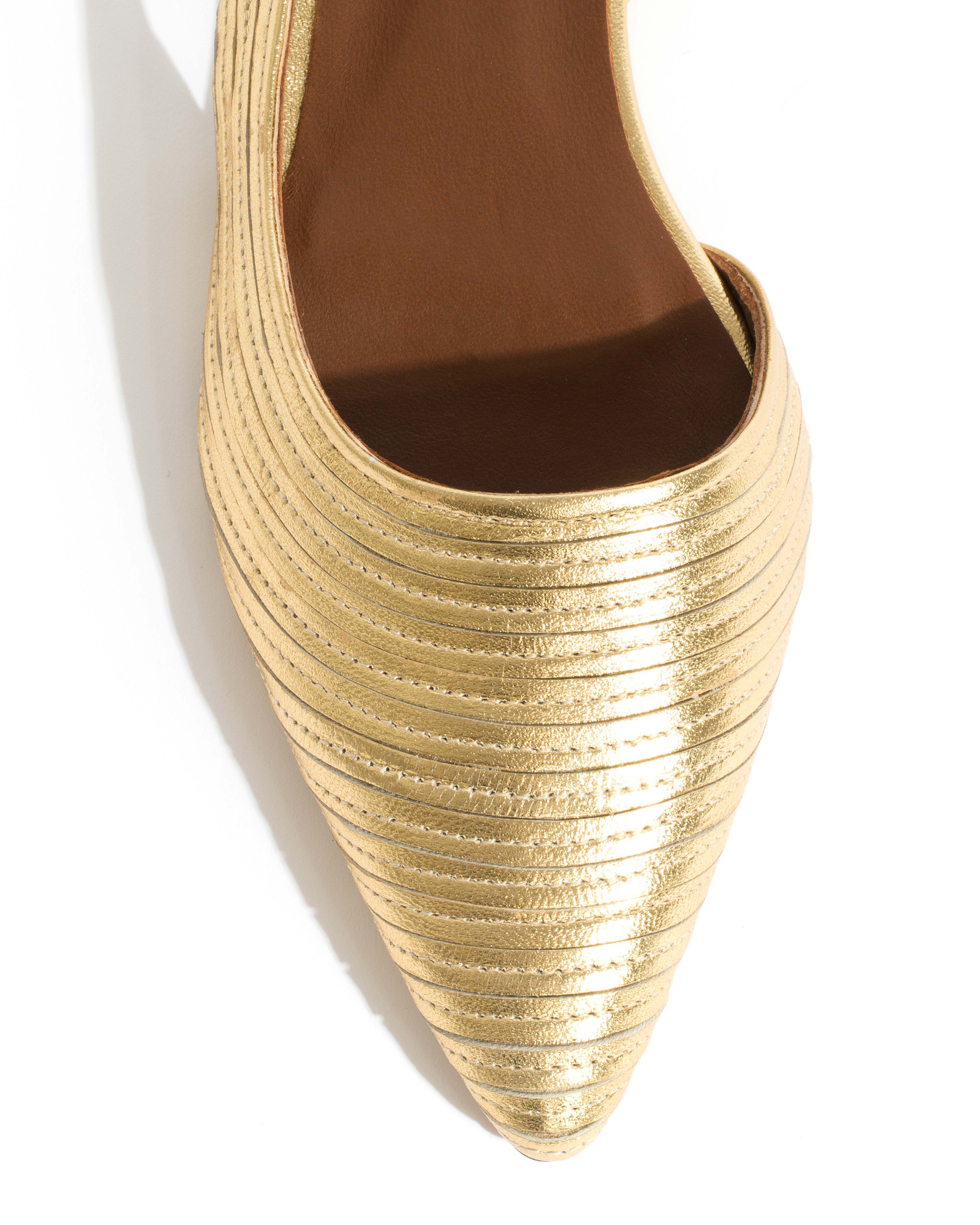 Carla 10 Metallic goat Gold