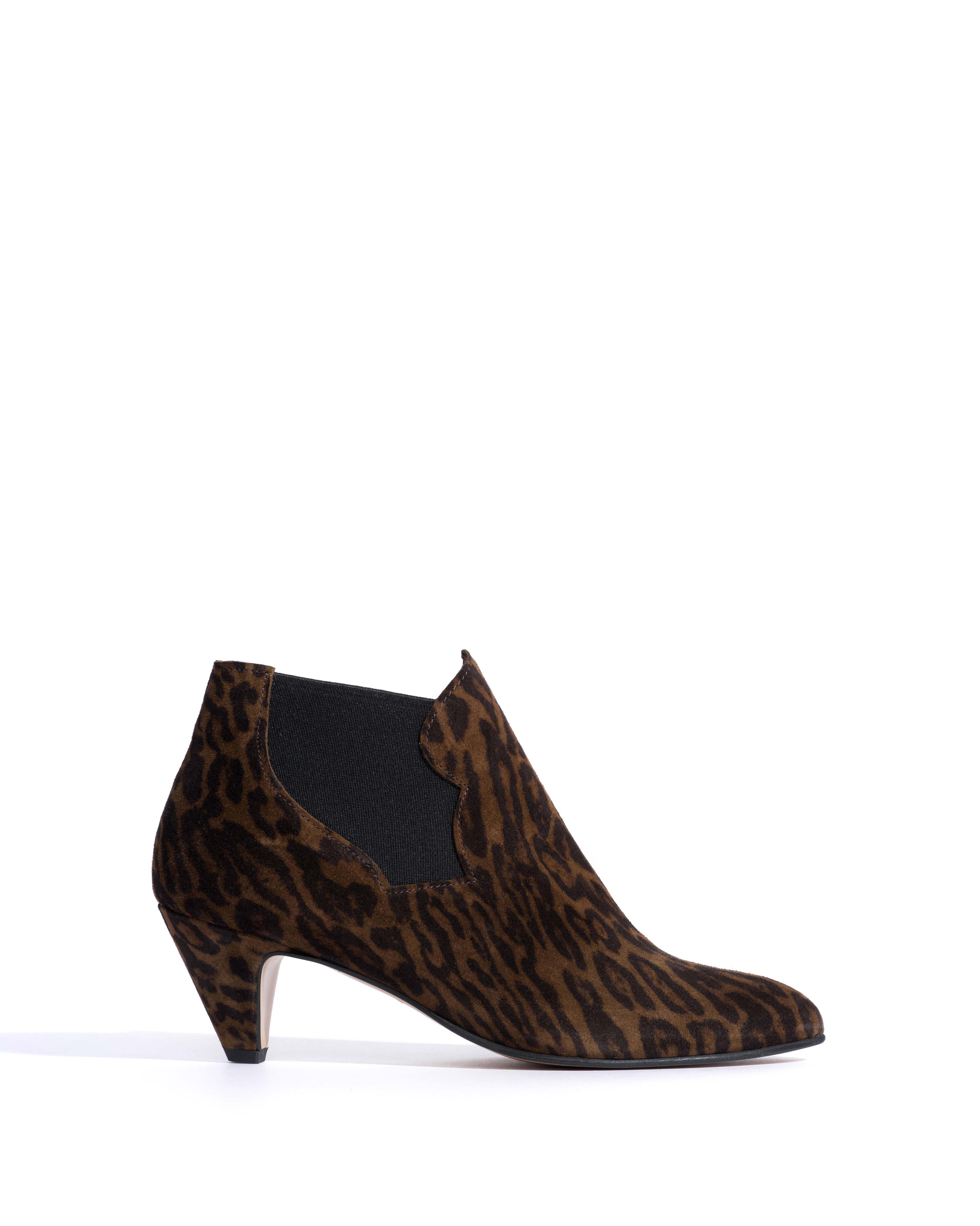 Shalli 50 stiletto Calf suede print Jaguar