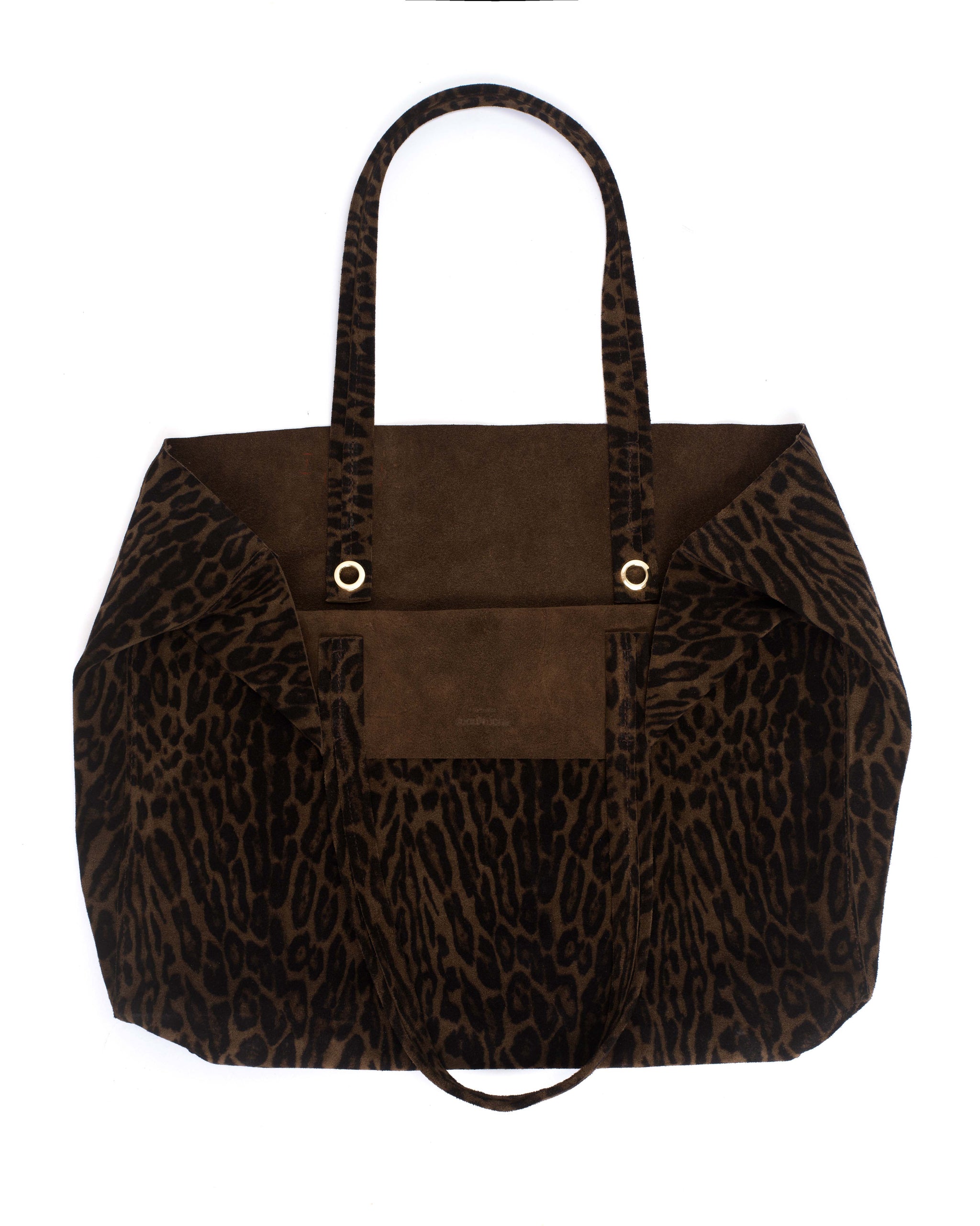 Ruba shopper Calf suede print Jaguar - Anonymous Copenhagen