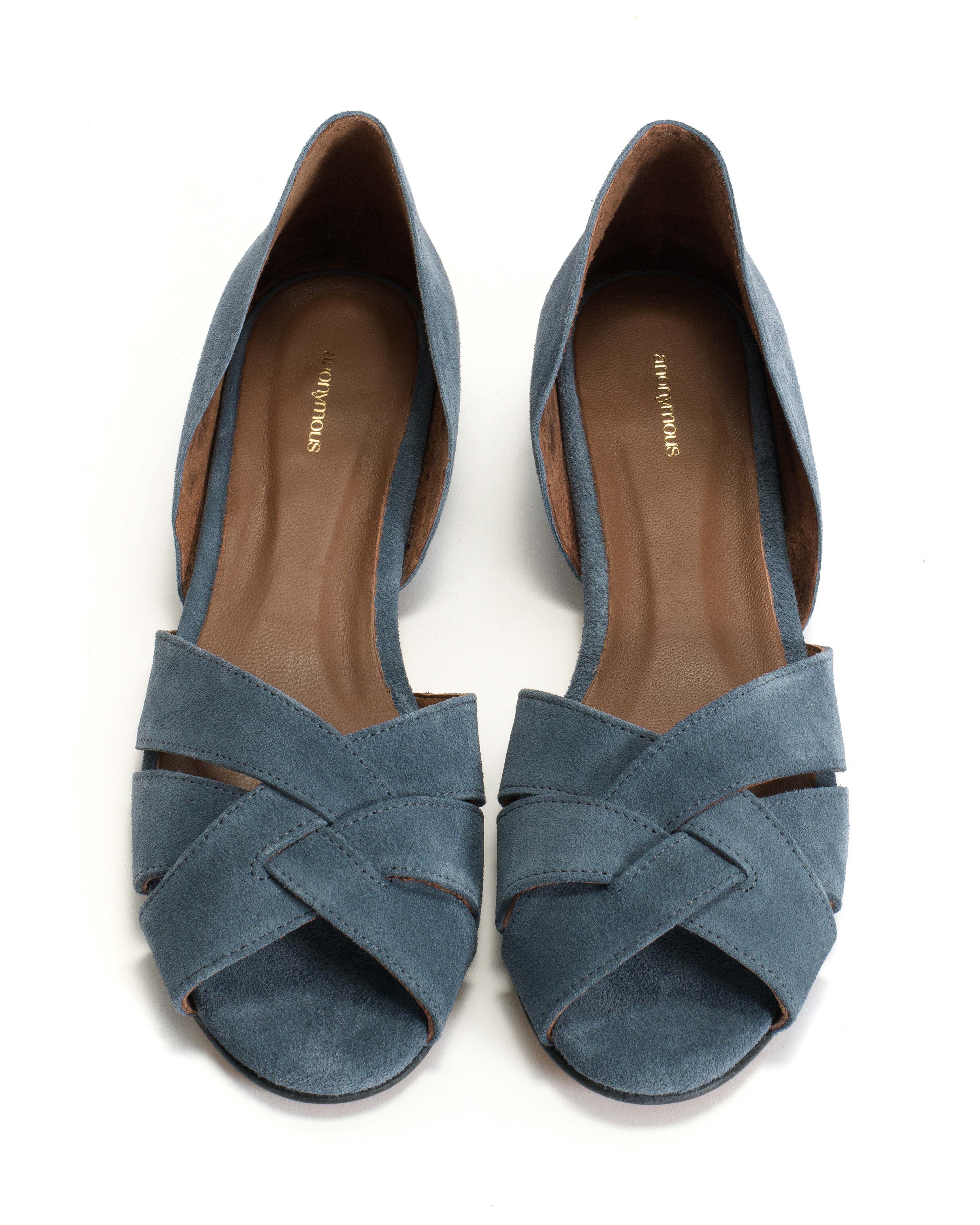 Sanni 20 Calf suede Denim blue