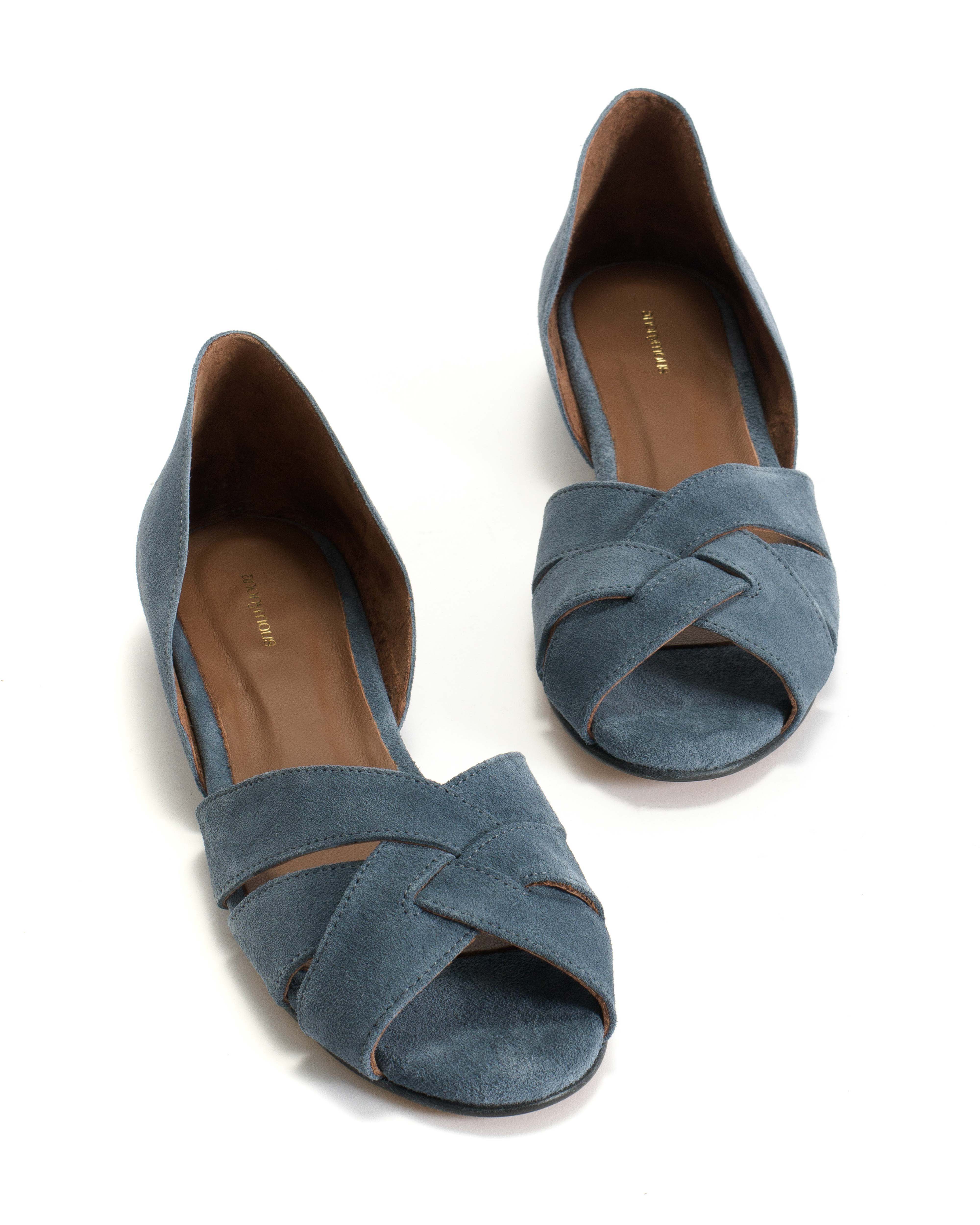 Sanni 20 Calf suede Denim blue