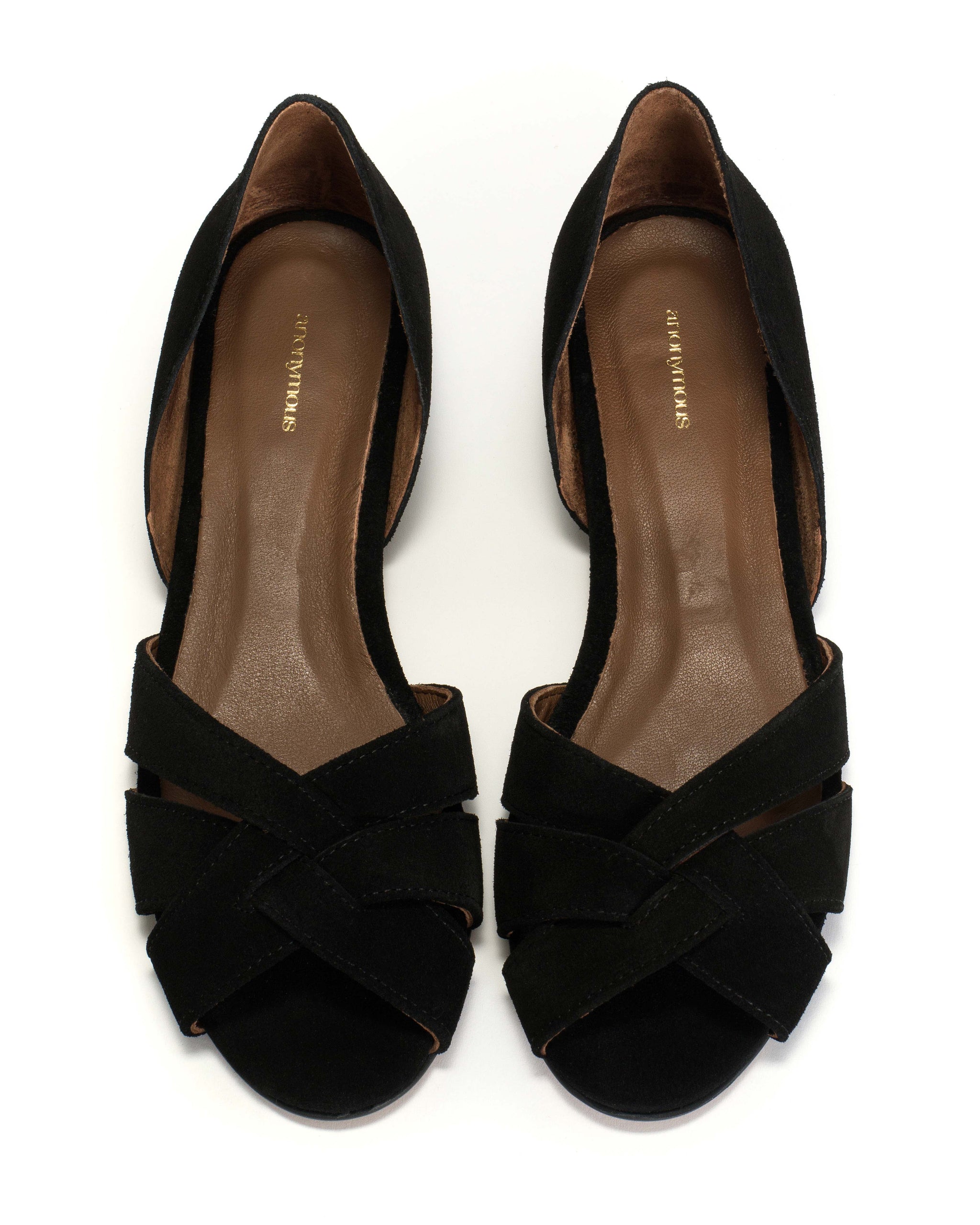 Sanni 20 Calf suede Black - Anonymous Copenhagen