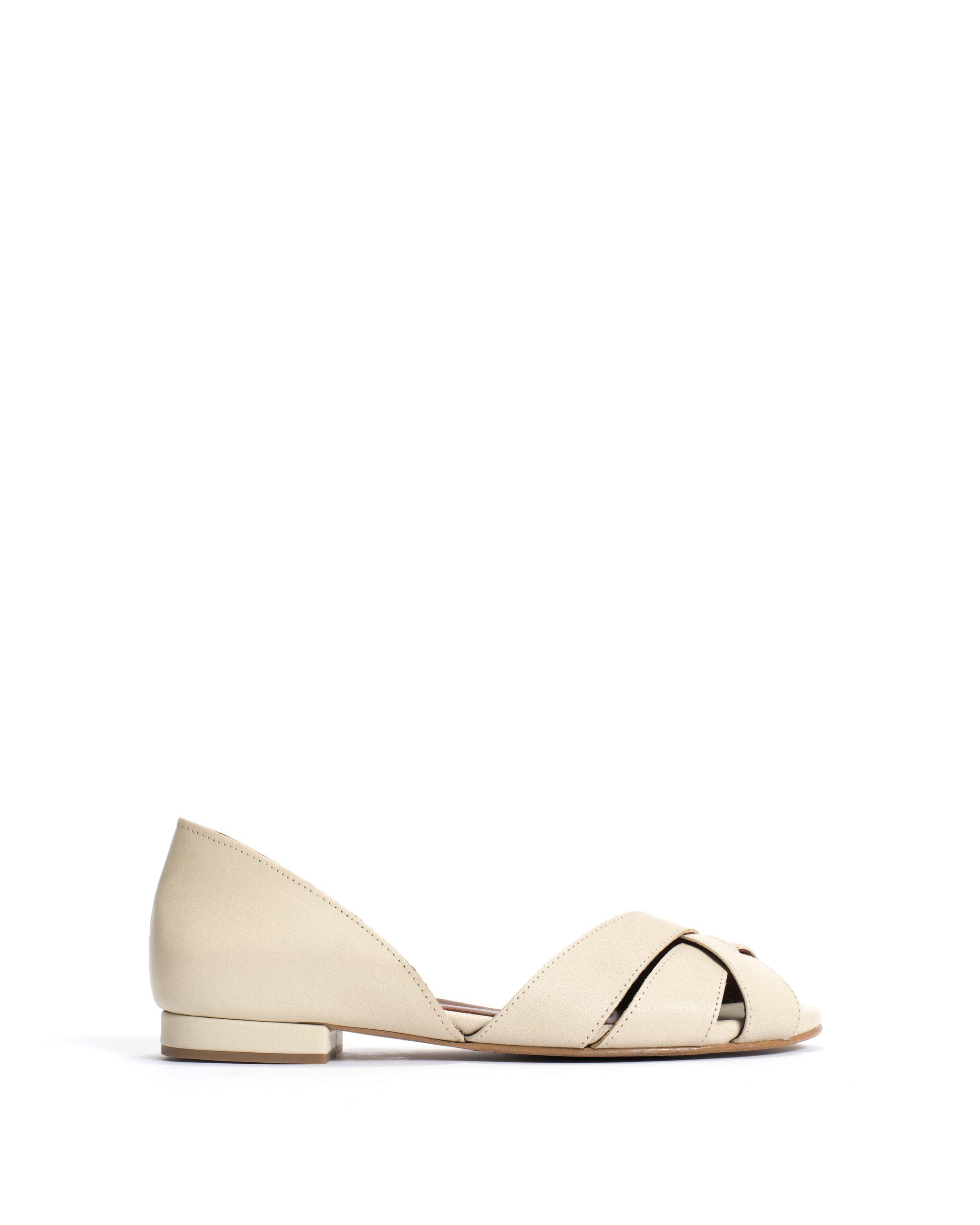 Sanni 20 Soft calf White sand - Anonymous Copenhagen