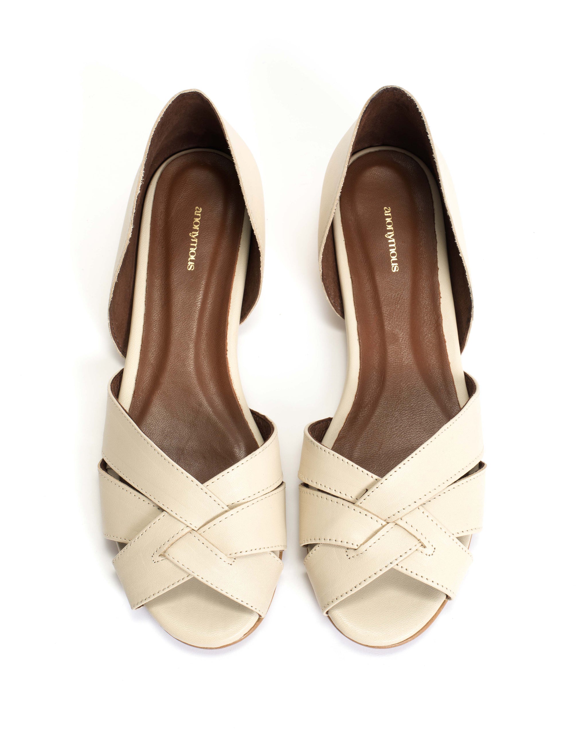 Sanni 20 Soft calf White sand - Anonymous Copenhagen